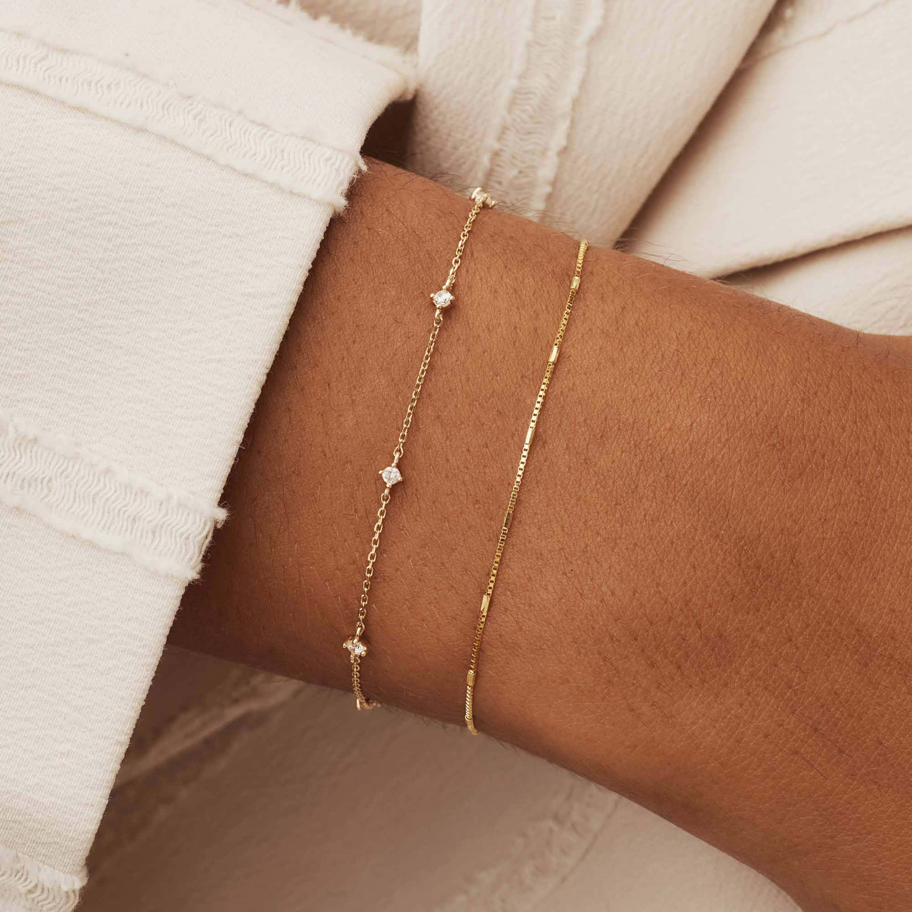 Rivoli 14 Karat Guld Armband