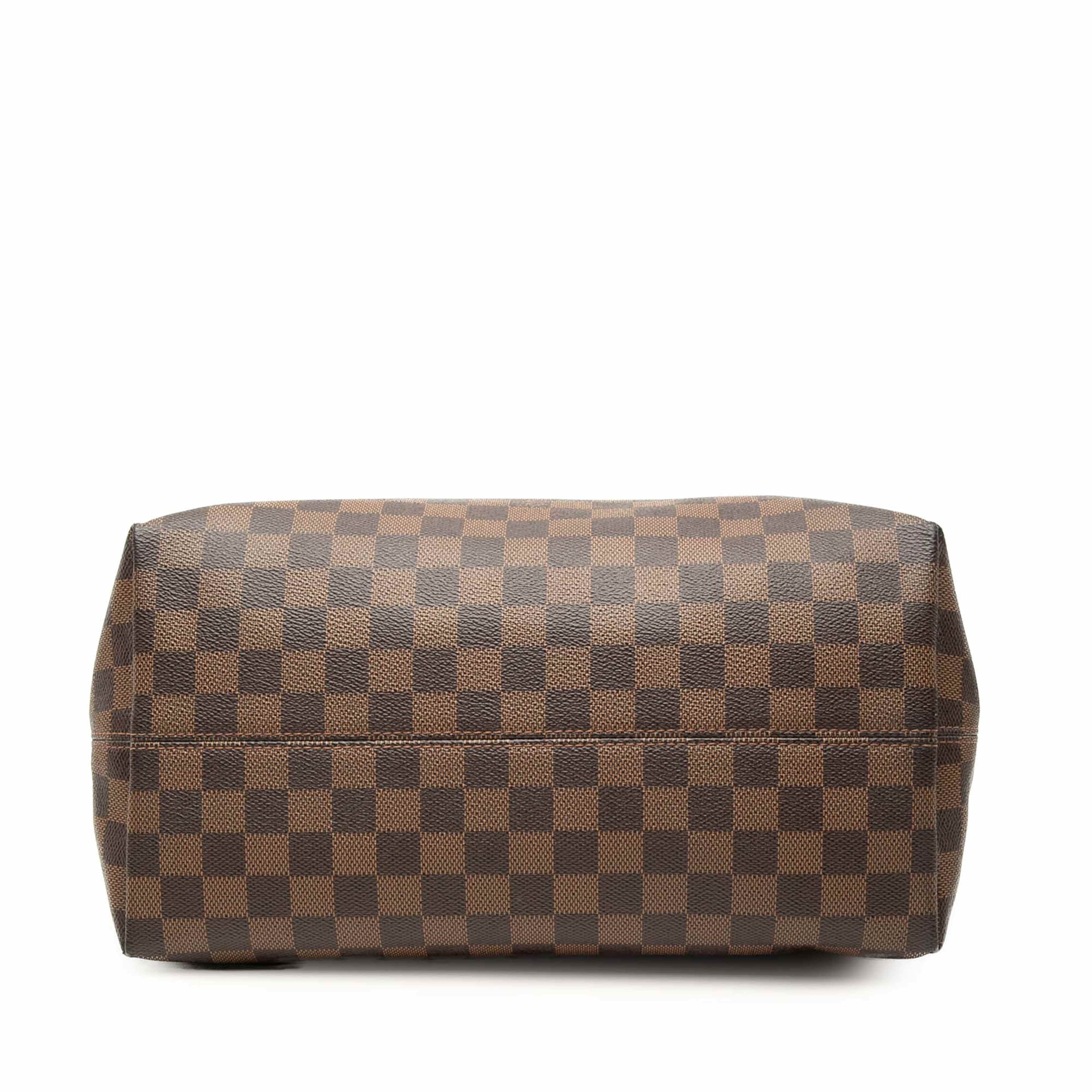 Louis Vuitton Damier Ebene Iena Pm, från Luxclusif, i färgen brown. Klicka för att öppna bilden i stort format