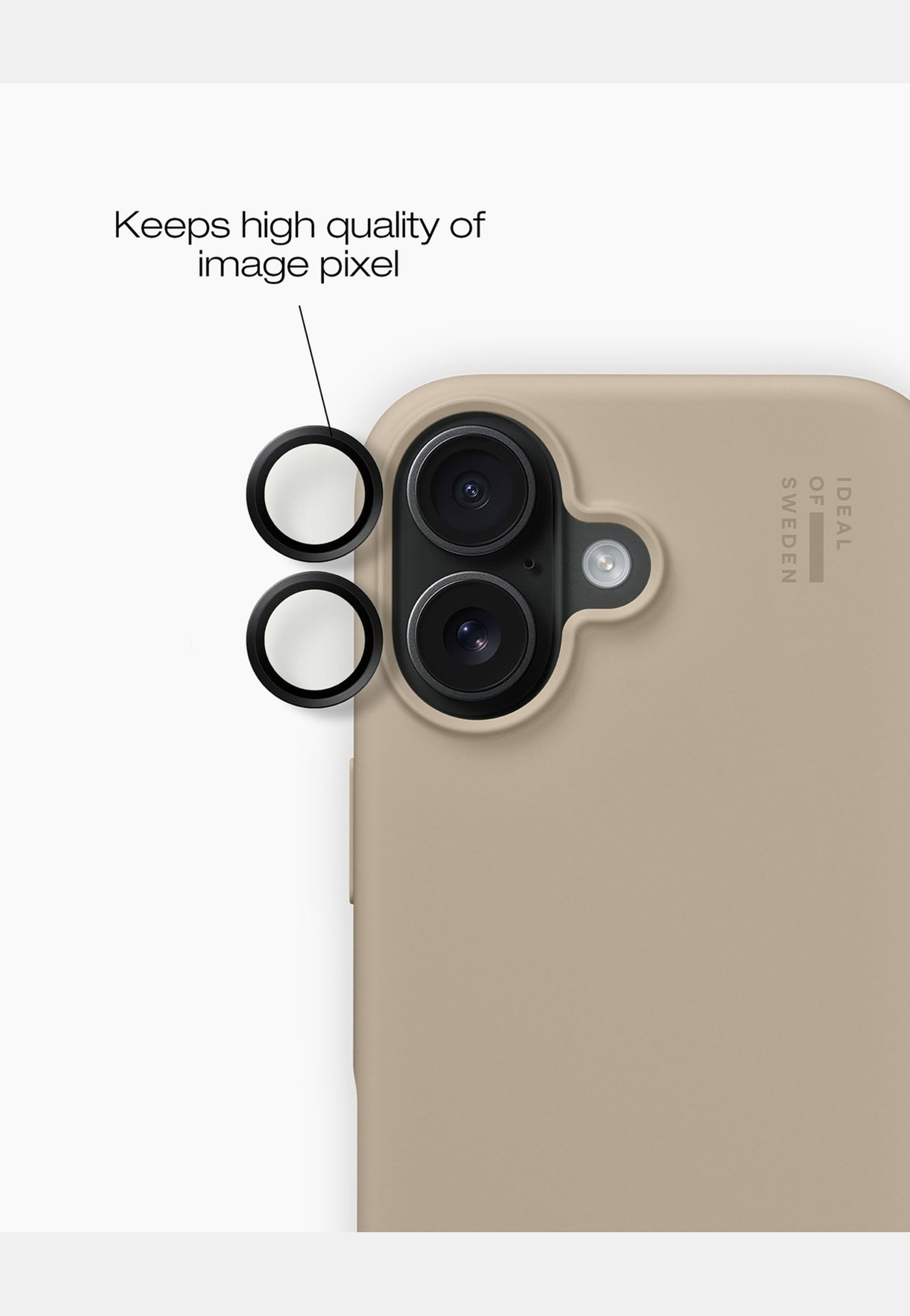 Individual Camera Lens Protector Kit Iphone, från Ideal Of Sweden, i färgen black. Klicka för att öppna bilden i stort format