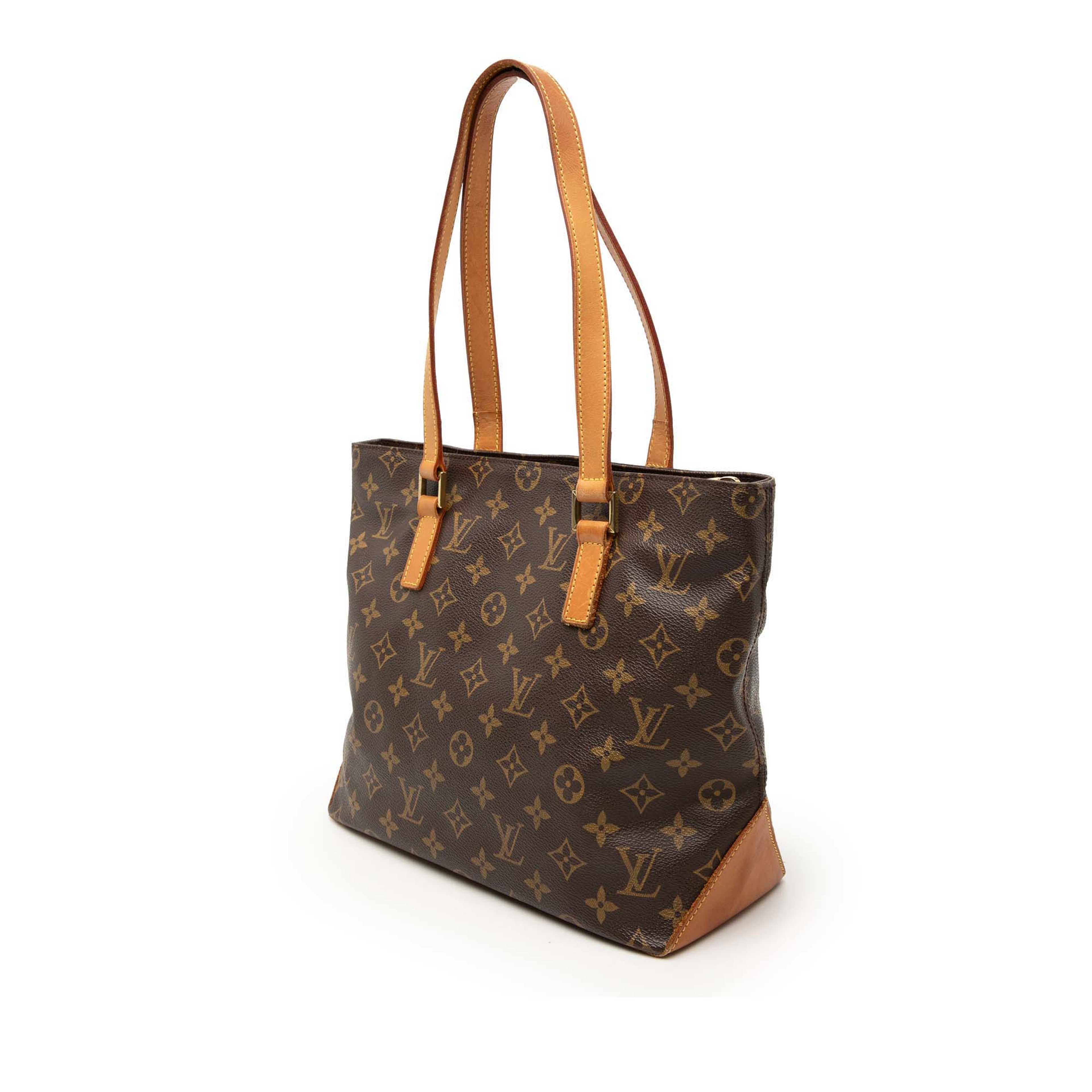 Louis Vuitton Monogram Cabas Piano, från Luxclusif, i färgen brown. Klicka för att öppna bilden i stort format