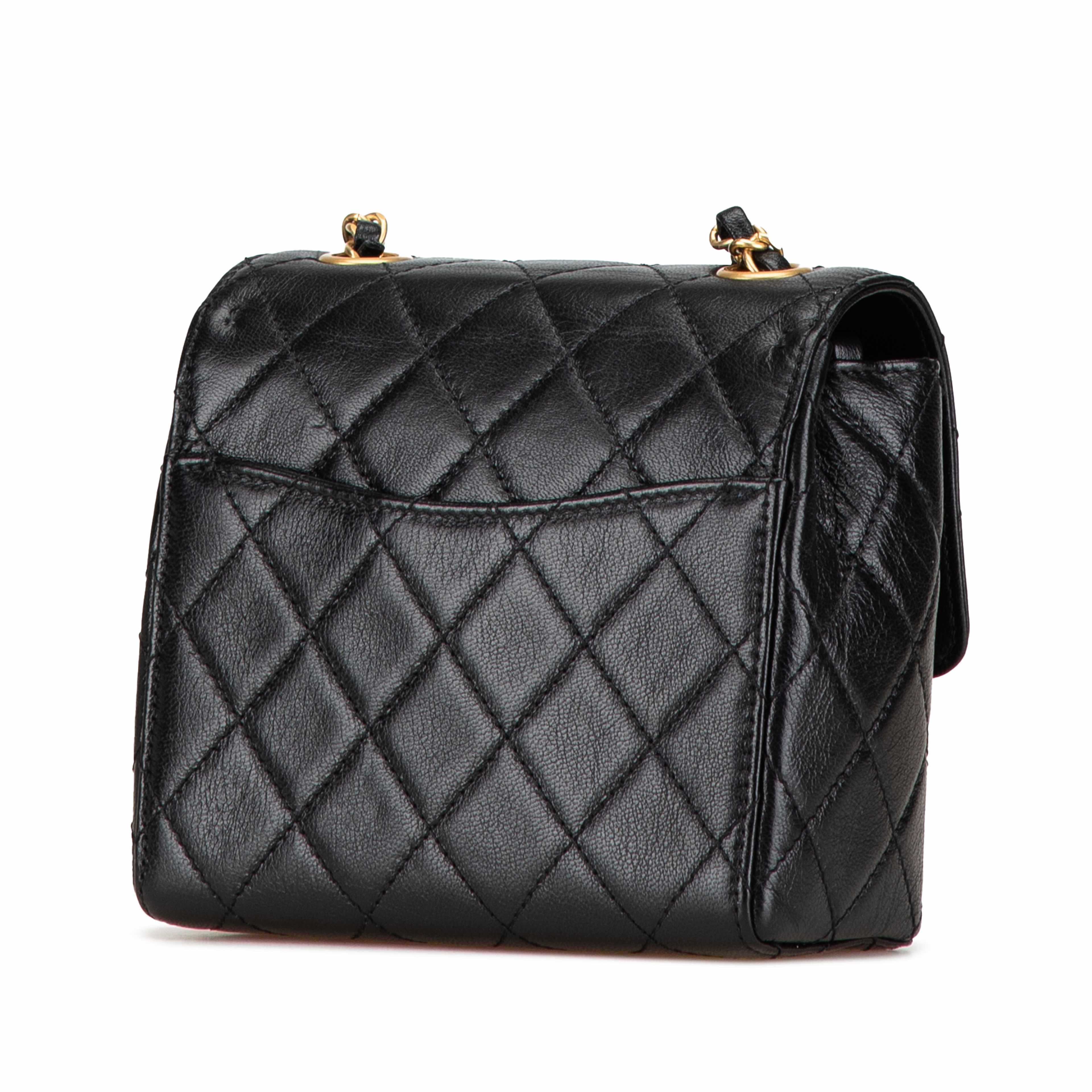 Chanel Mini Square Classic Goatskin Retro Flap