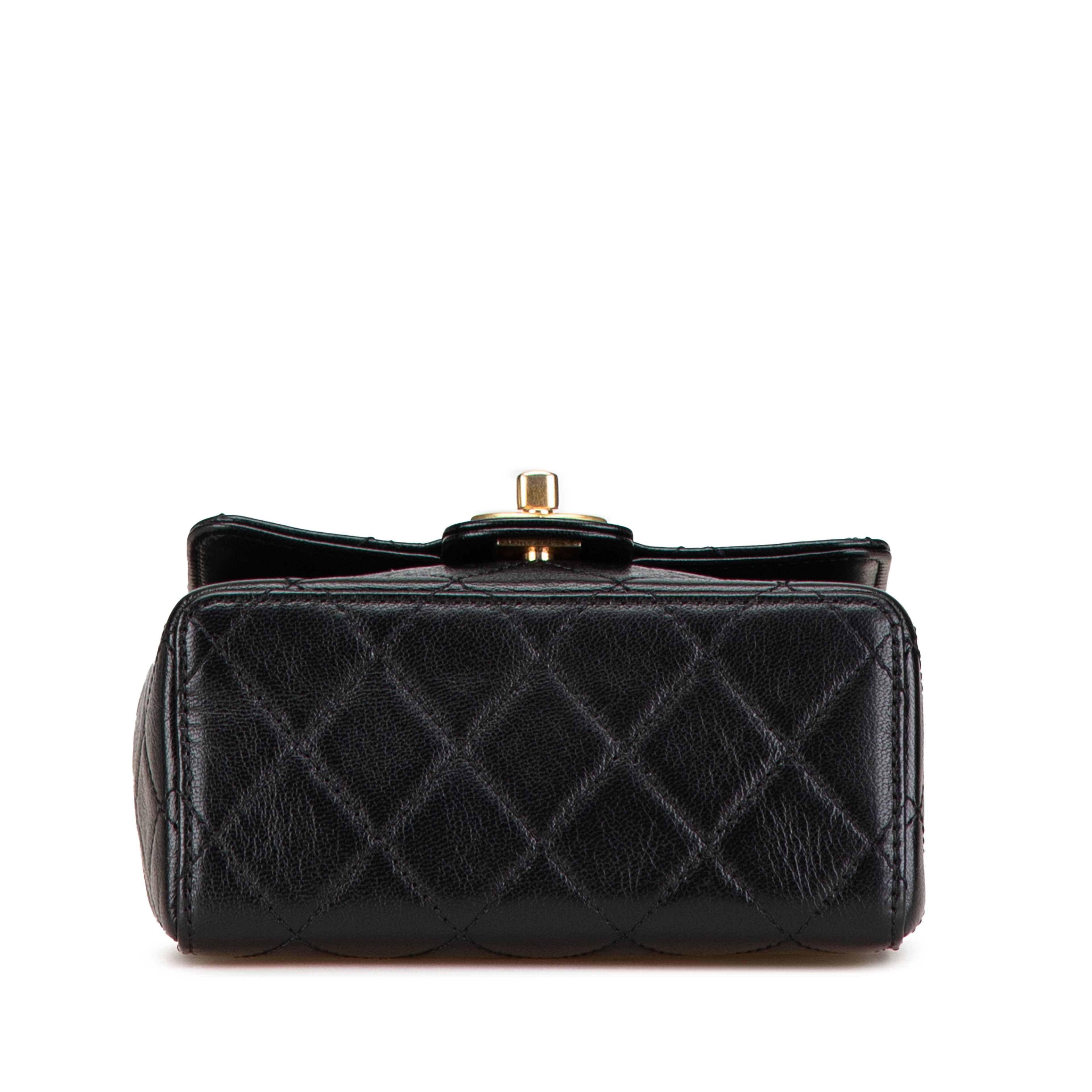 Chanel Mini Square Classic Goatskin Retro Flap