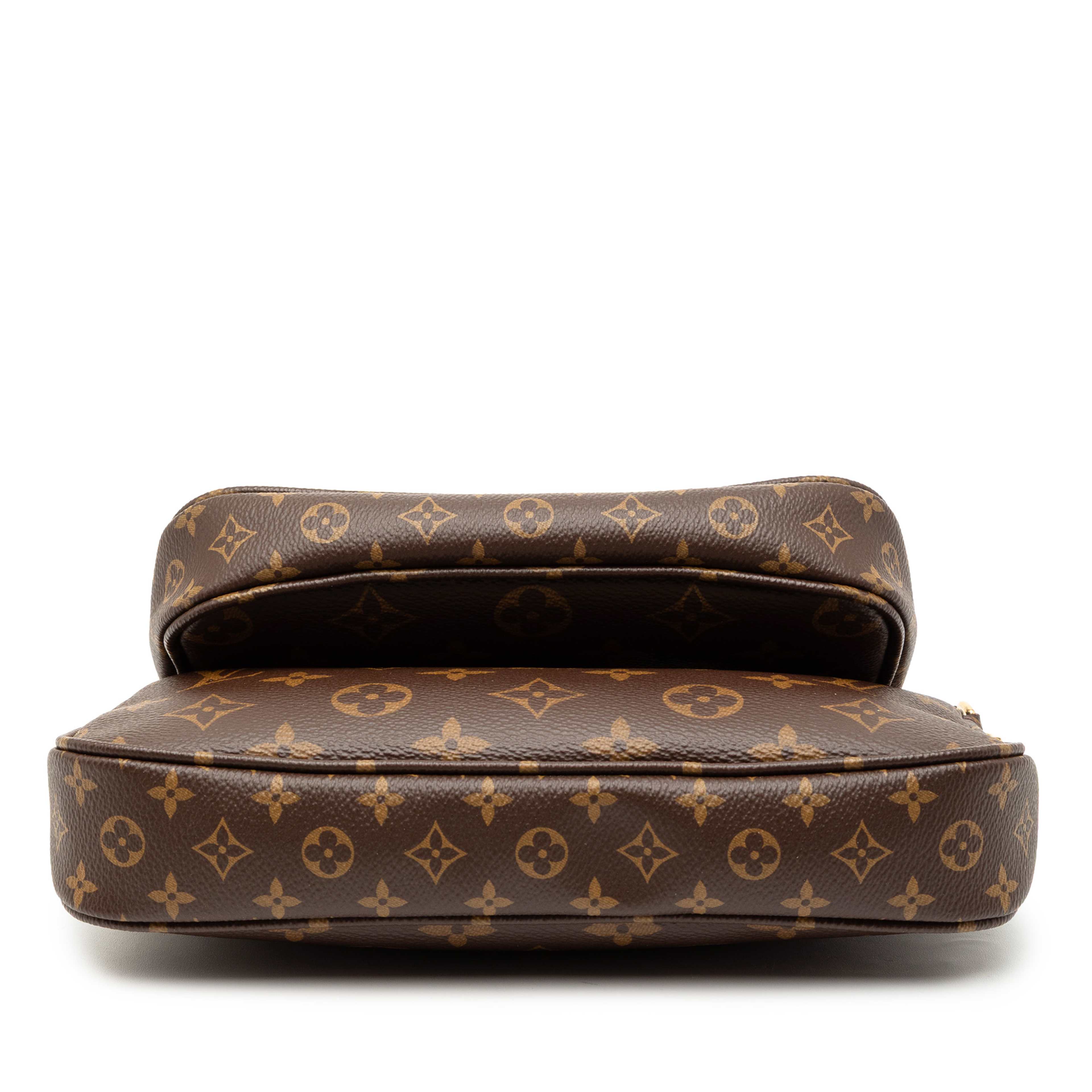 Louis Vuitton Monogram Multi Pochette Accessoires, från Luxclusif, i färgen brown. Klicka för att öppna bilden i stort format
