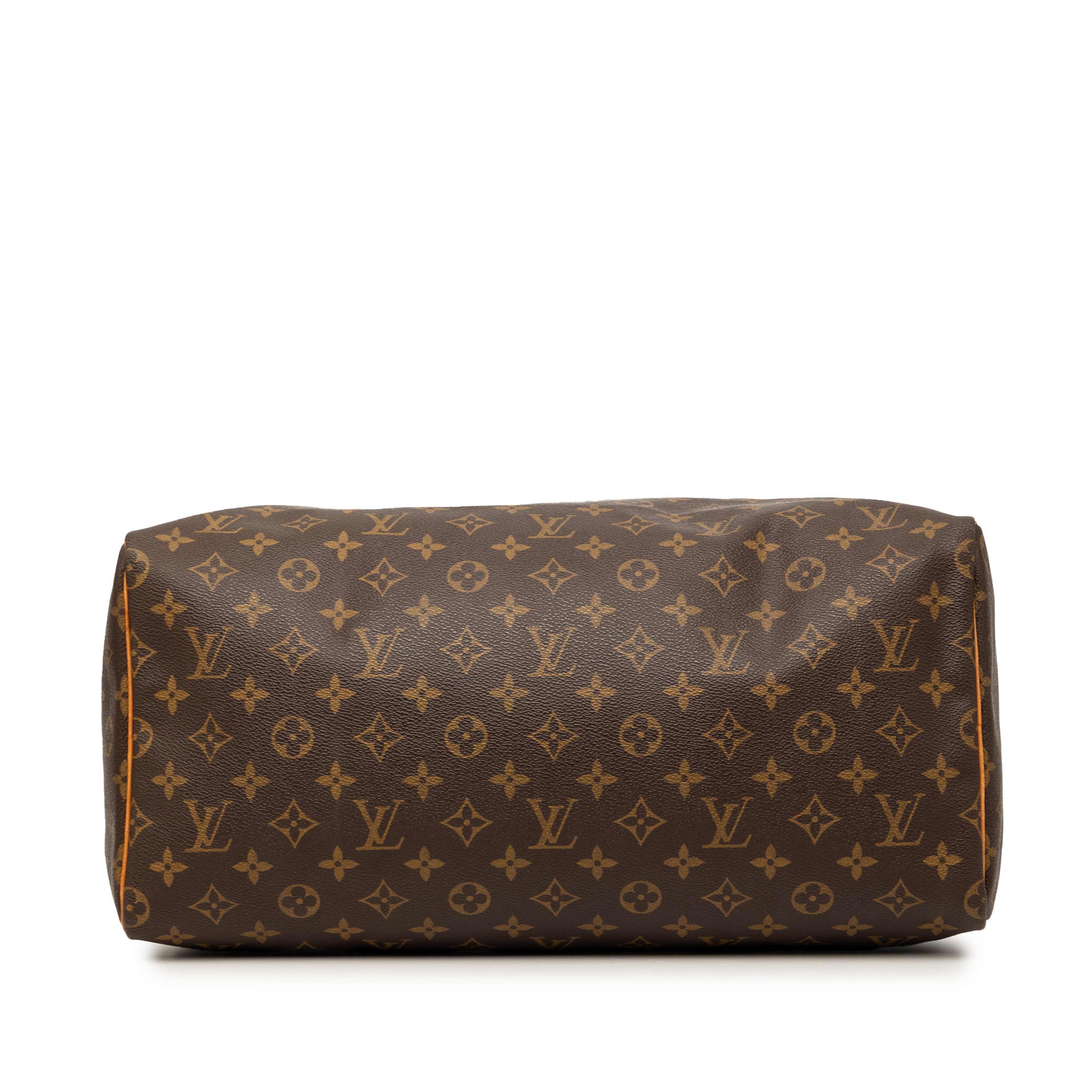 Louis Vuitton Monogram Speedy 40, från Luxclusif, i färgen brown. Klicka för att öppna bilden i stort format