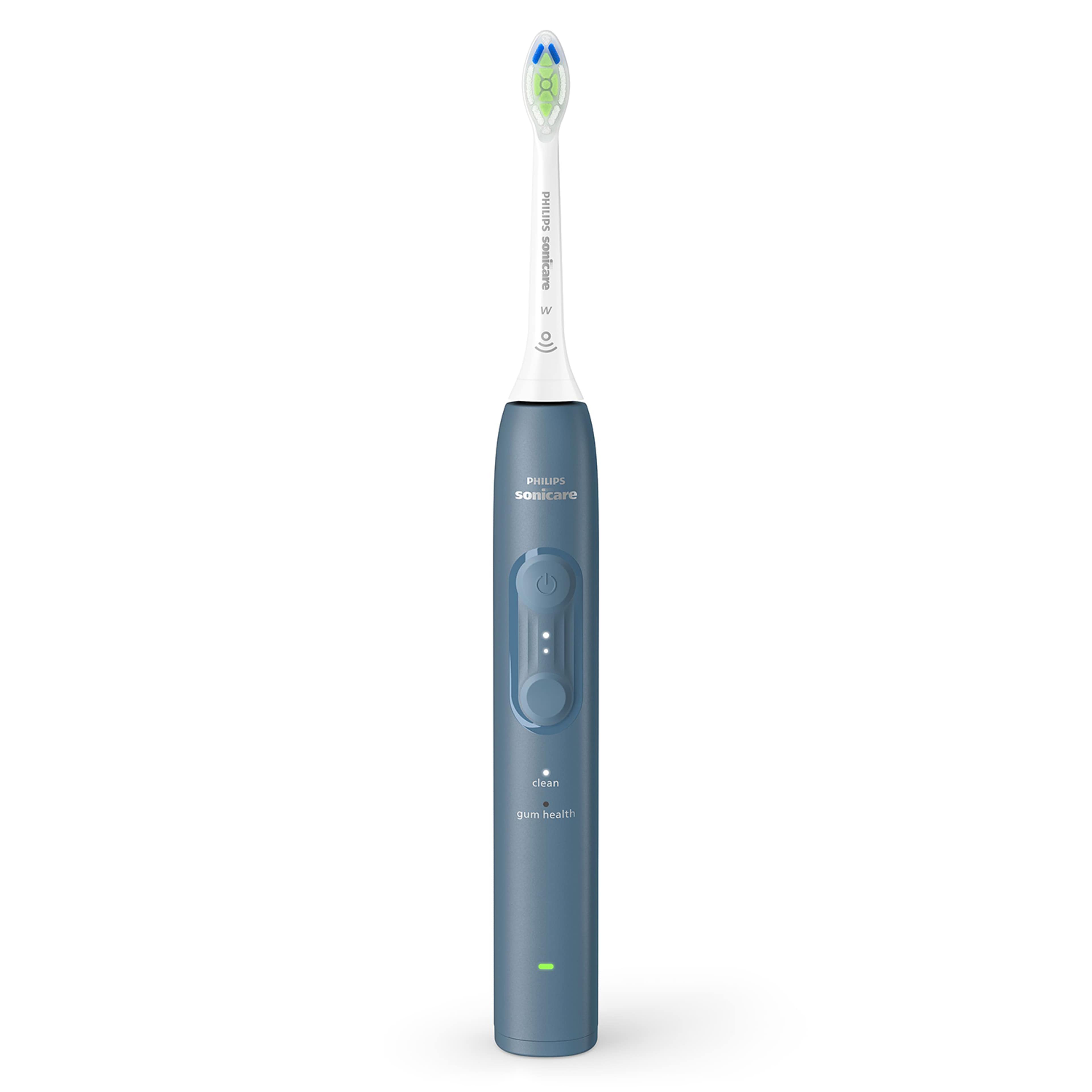Eltandborste Sonicare 4100 Hx4041/48, från Philips, i färgen blå. Klicka för att öppna bilden i stort format