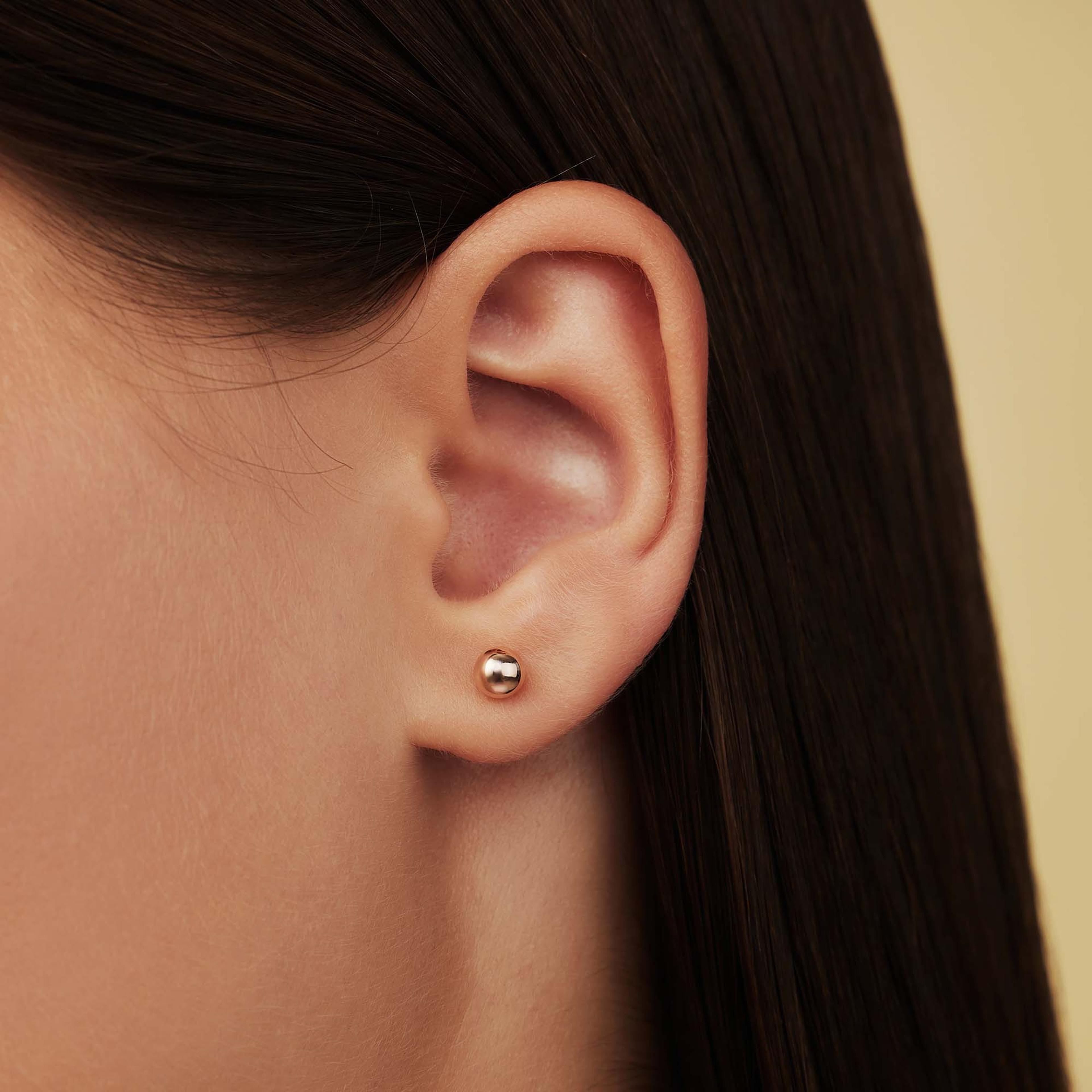 Isabel Bernard 14 Karat Rose Gold Ear Stud