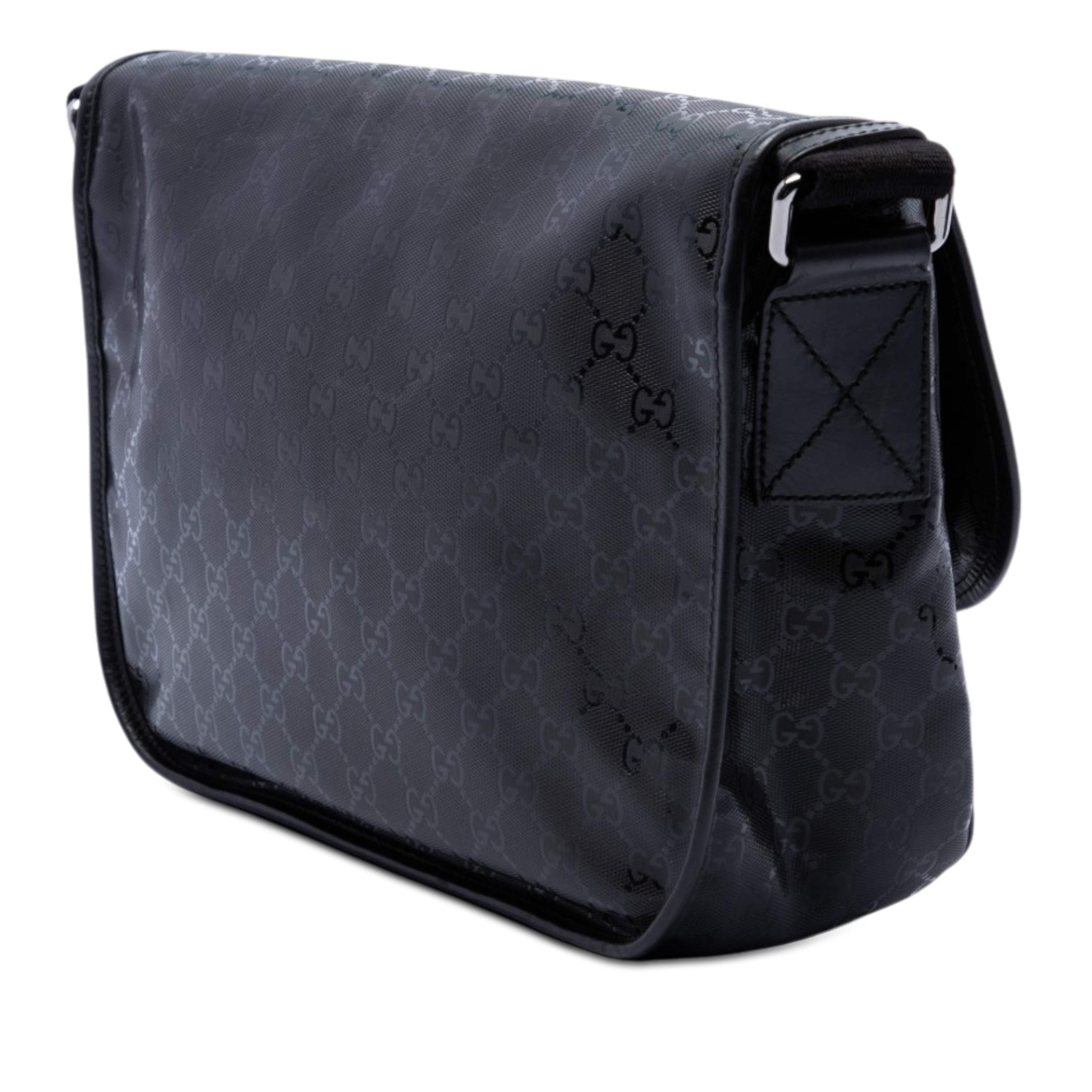 Gucci Gg Imprime Crossbody, från Luxclusif, i färgen svart. Klicka för att öppna bilden i stort format