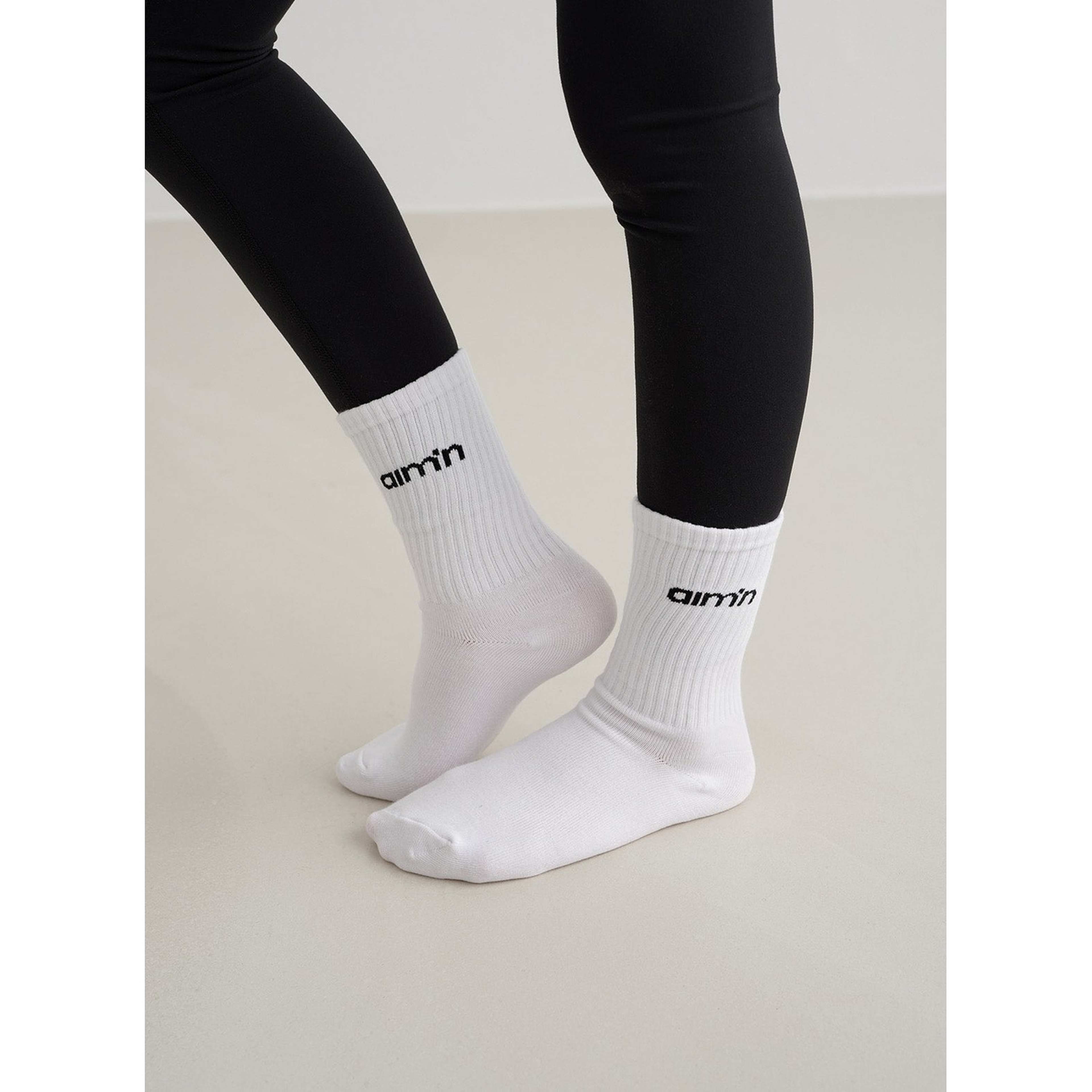Midnight Plum Young Aim'n Logo Socks 3-pack