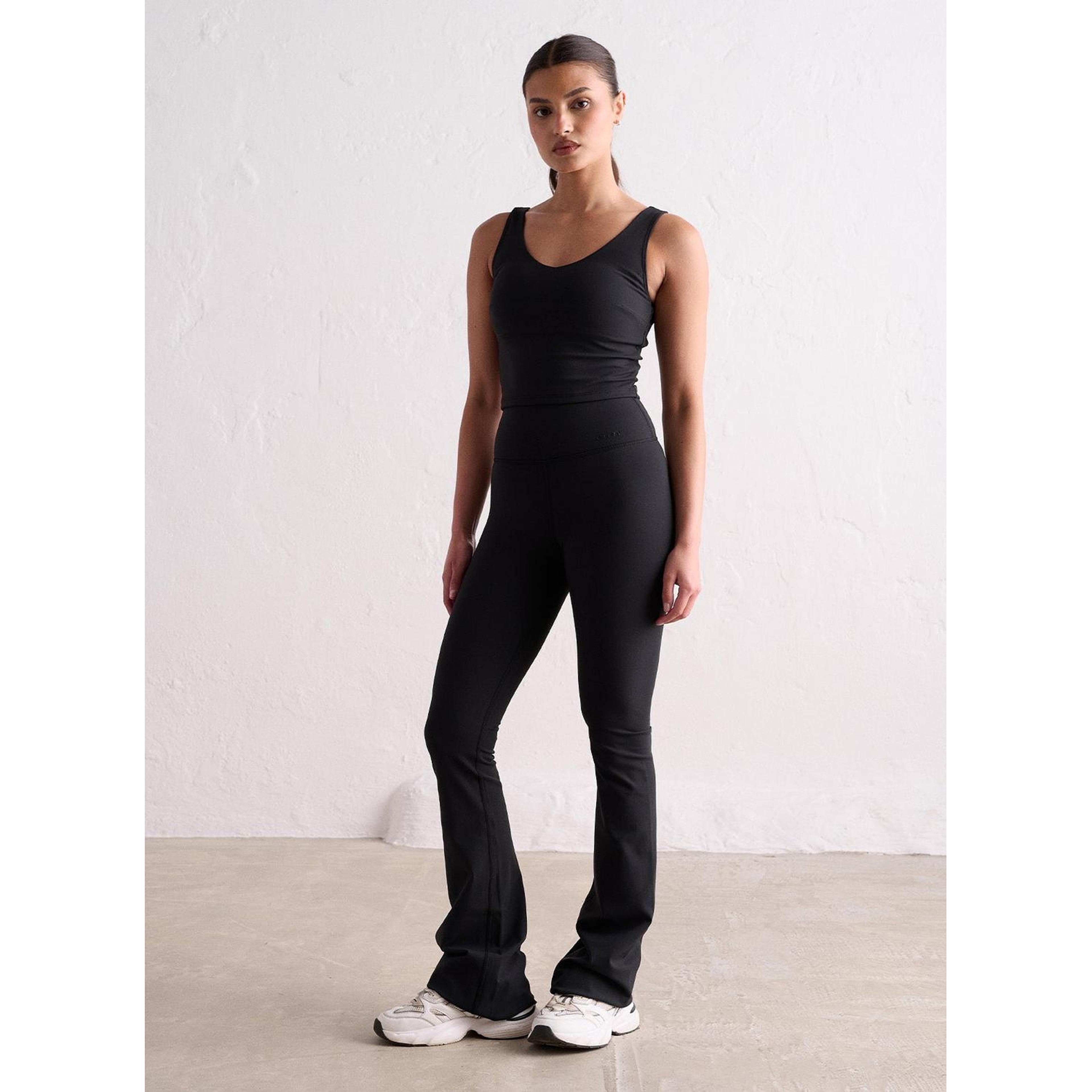 Black Sense Flare Tights