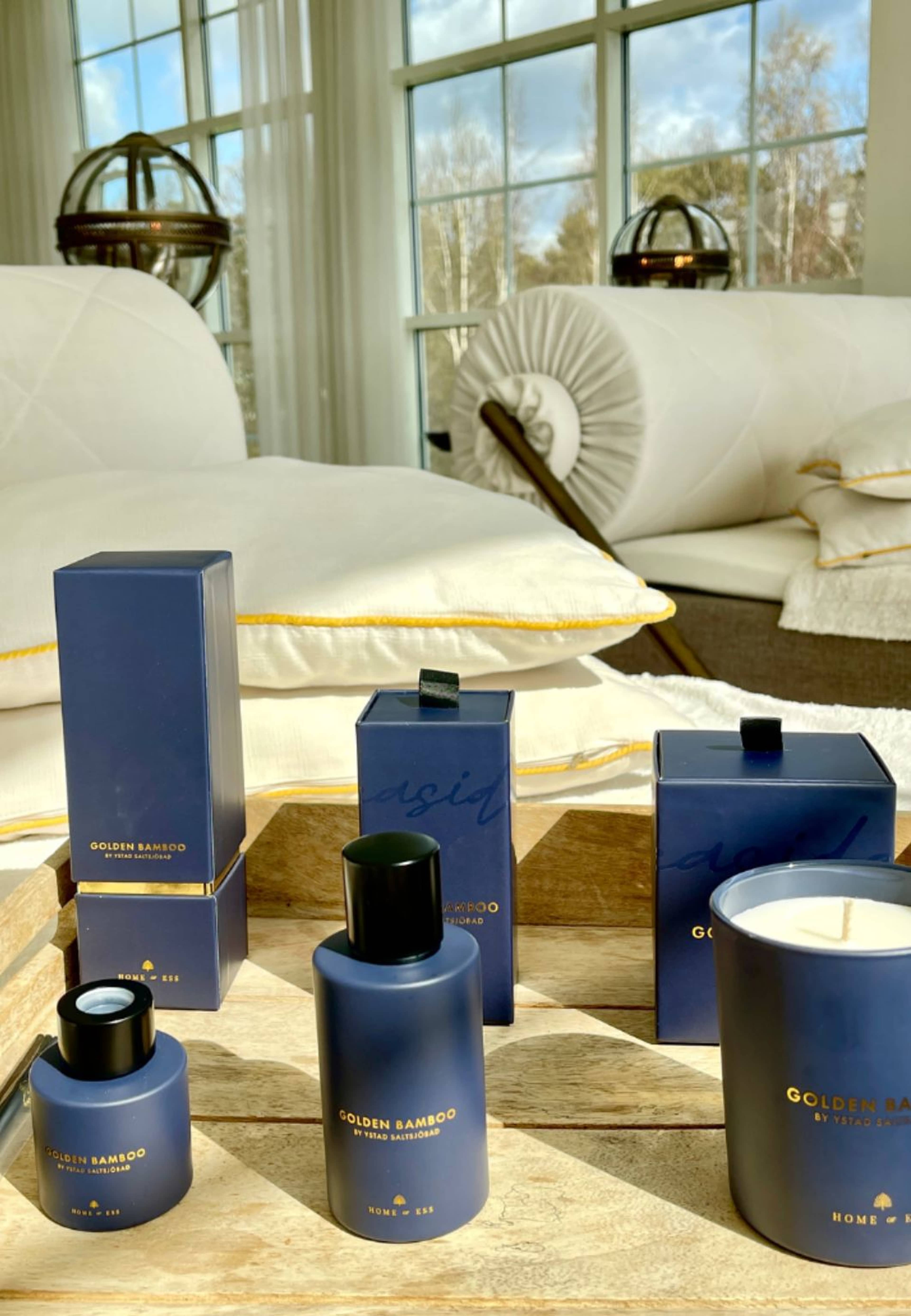 Golden Bamboo By Ystad Saltsjöbad - Rumspray, från Home of ESS, i färgen blue. Klicka för att öppna bilden i stort format
