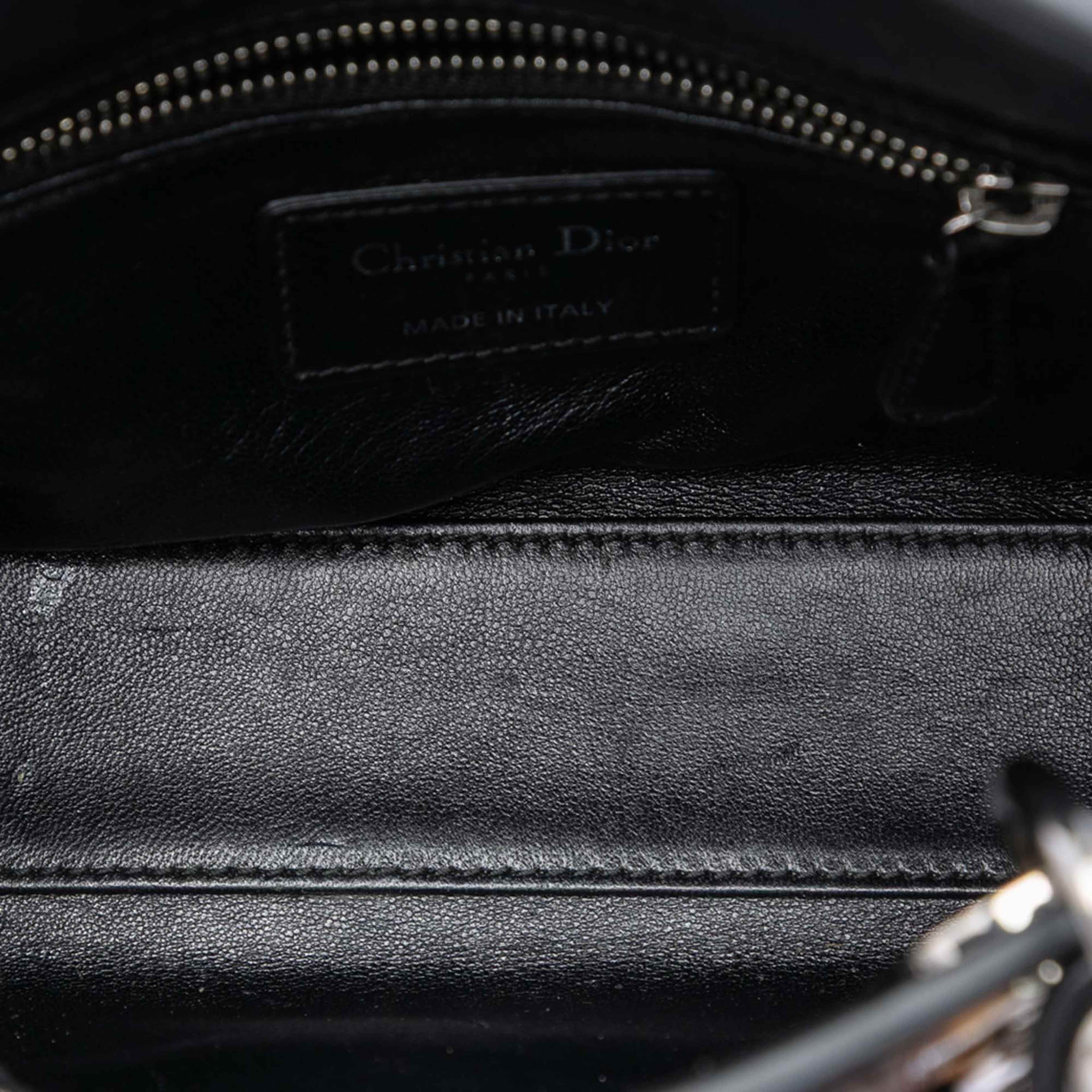 Dior Mini Pony Hair Leopard Print Lady Dior, från Luxclusif, i färgen brown. Klicka för att öppna bilden i stort format