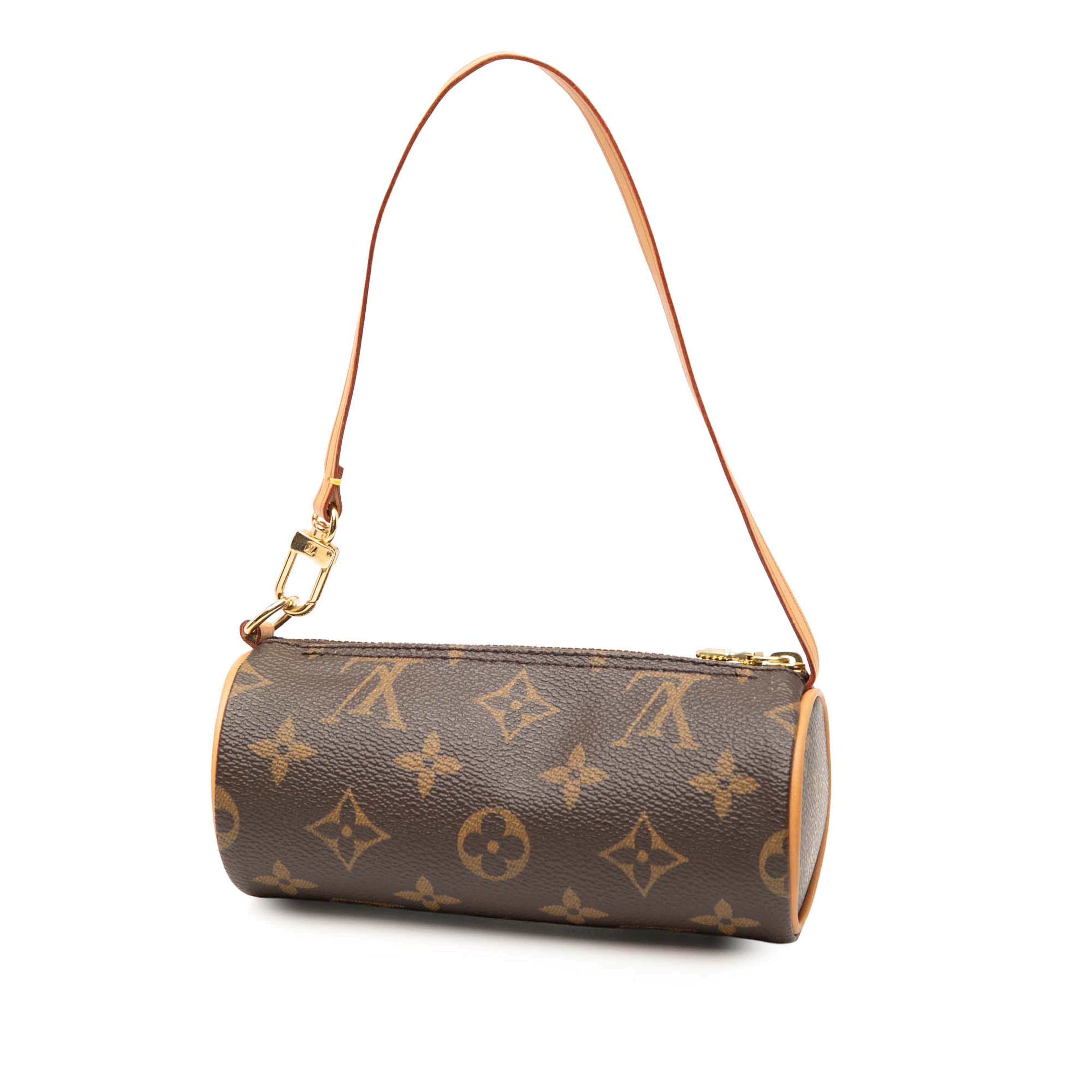 Louis Vuitton Monogram Papillon Pochette, från Luxclusif, i färgen brown. Klicka för att öppna bilden i stort format