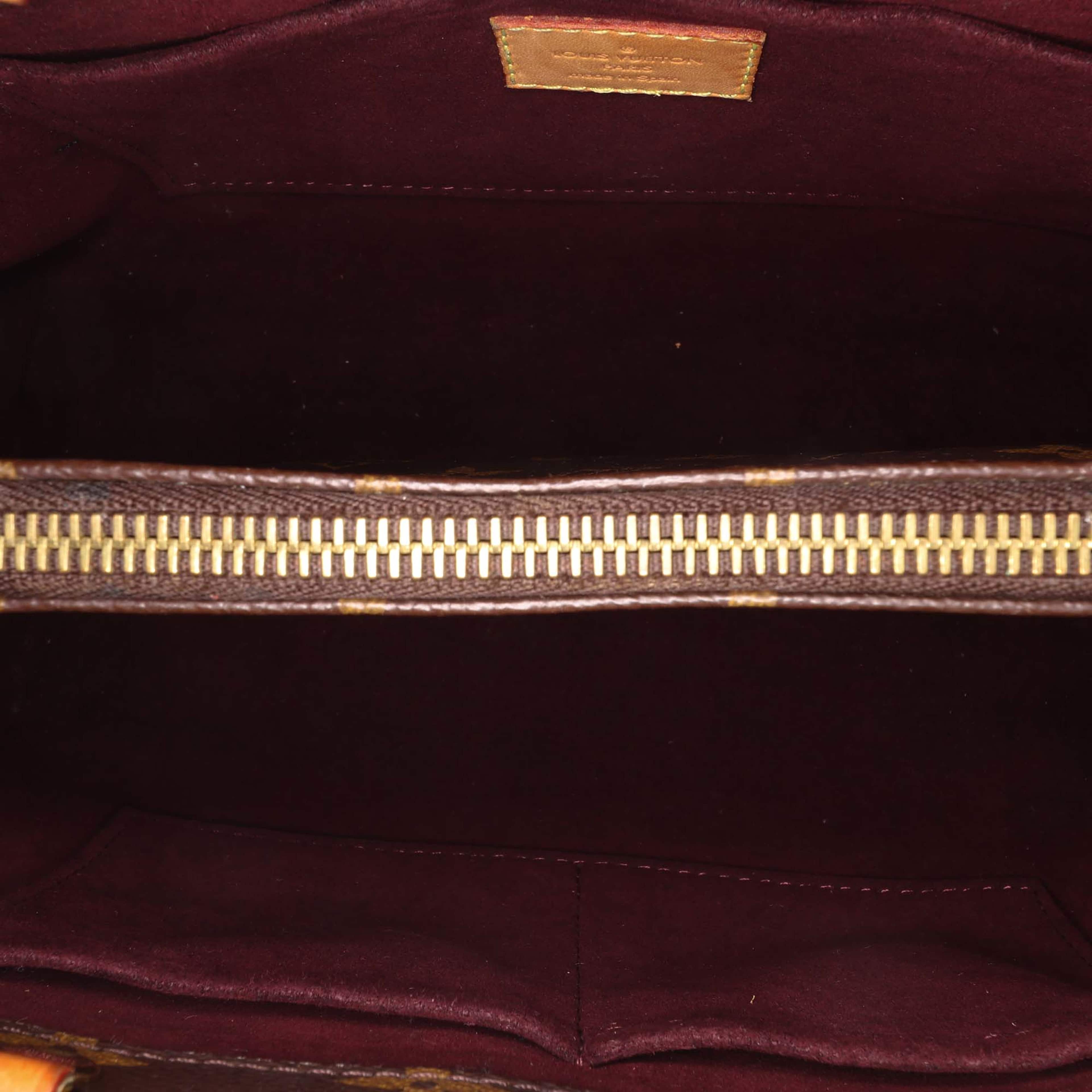 Louis Vuitton Monogram Montaigne Bb, från Luxclusif, i färgen brown.