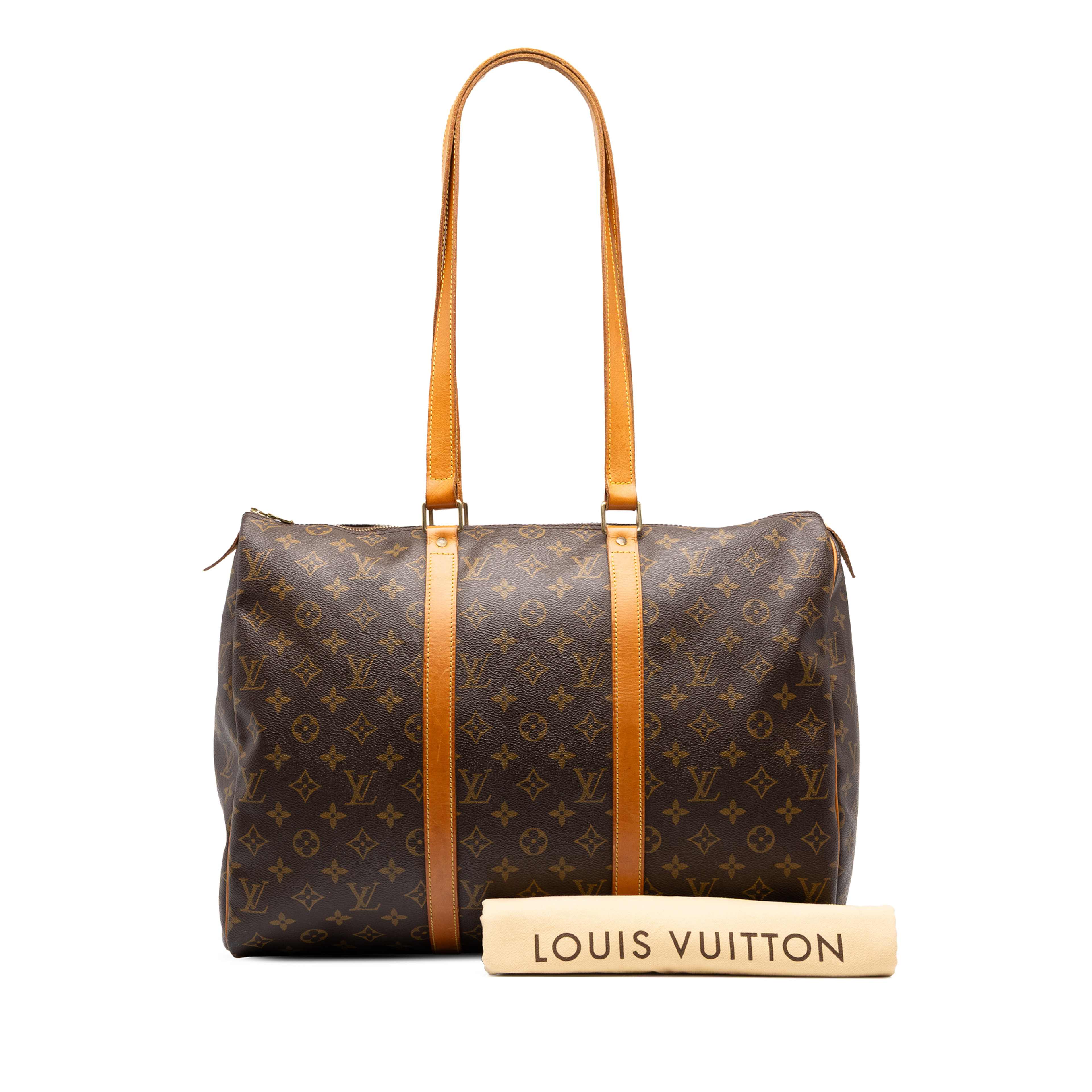 Louis Vuitton Monogram Sac Flanerie 45, från Luxclusif, i färgen brun. Klicka för att öppna bilden i stort format