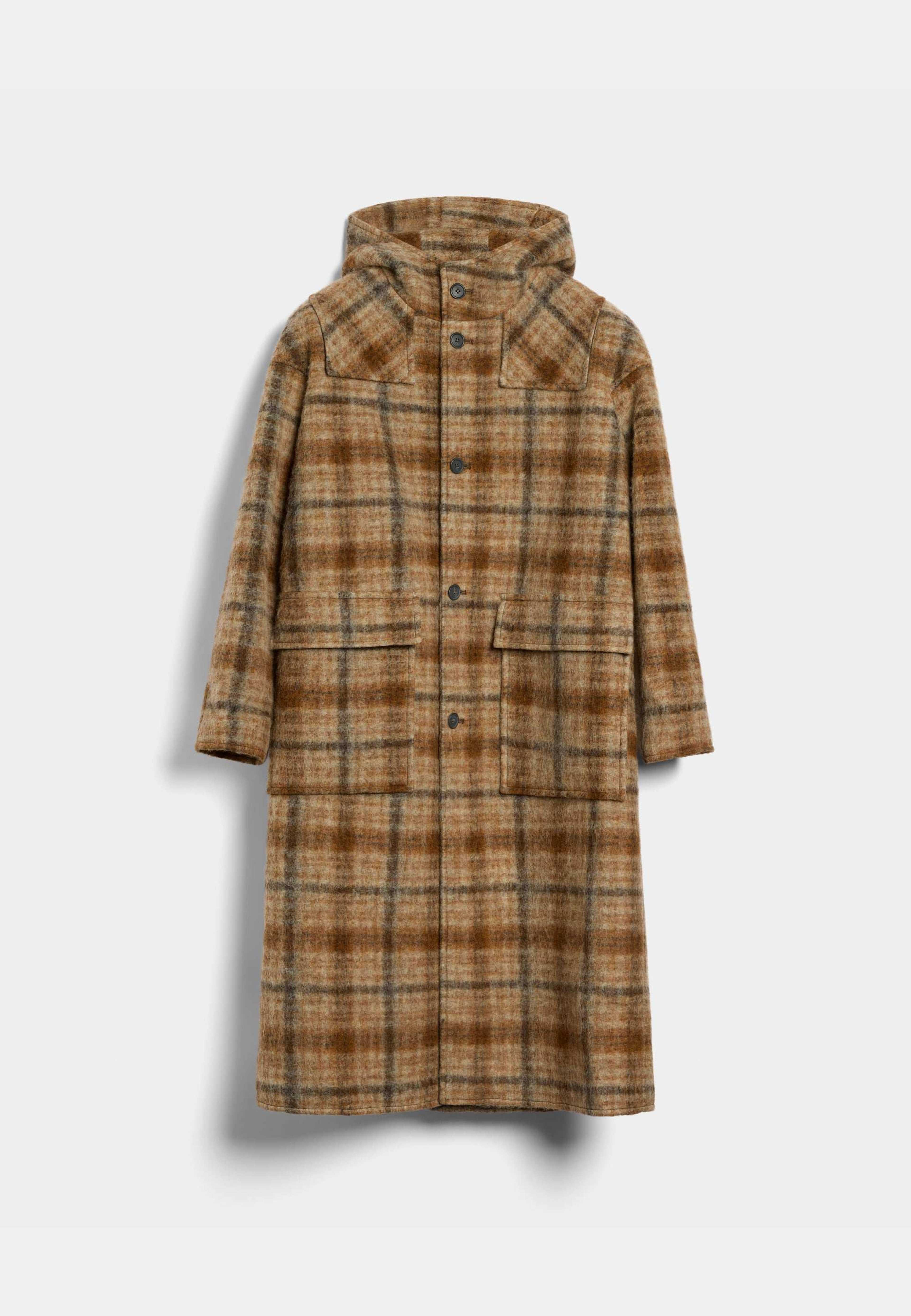 Lachlan, från Brixtol Textiles, i färgen beige check. Klicka för att öppna bilden i stort format