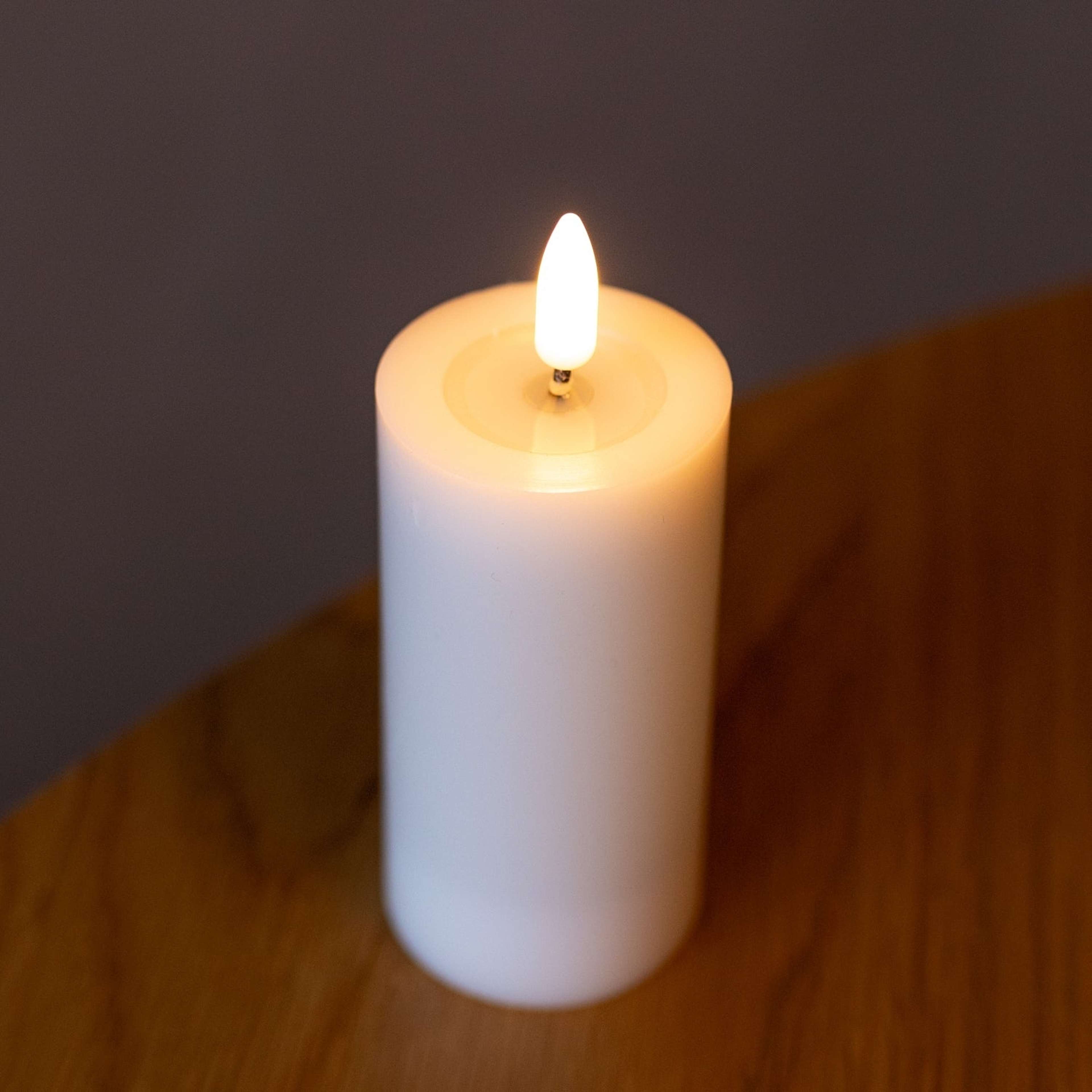 Luca Led Blockljus Ø7,5cm