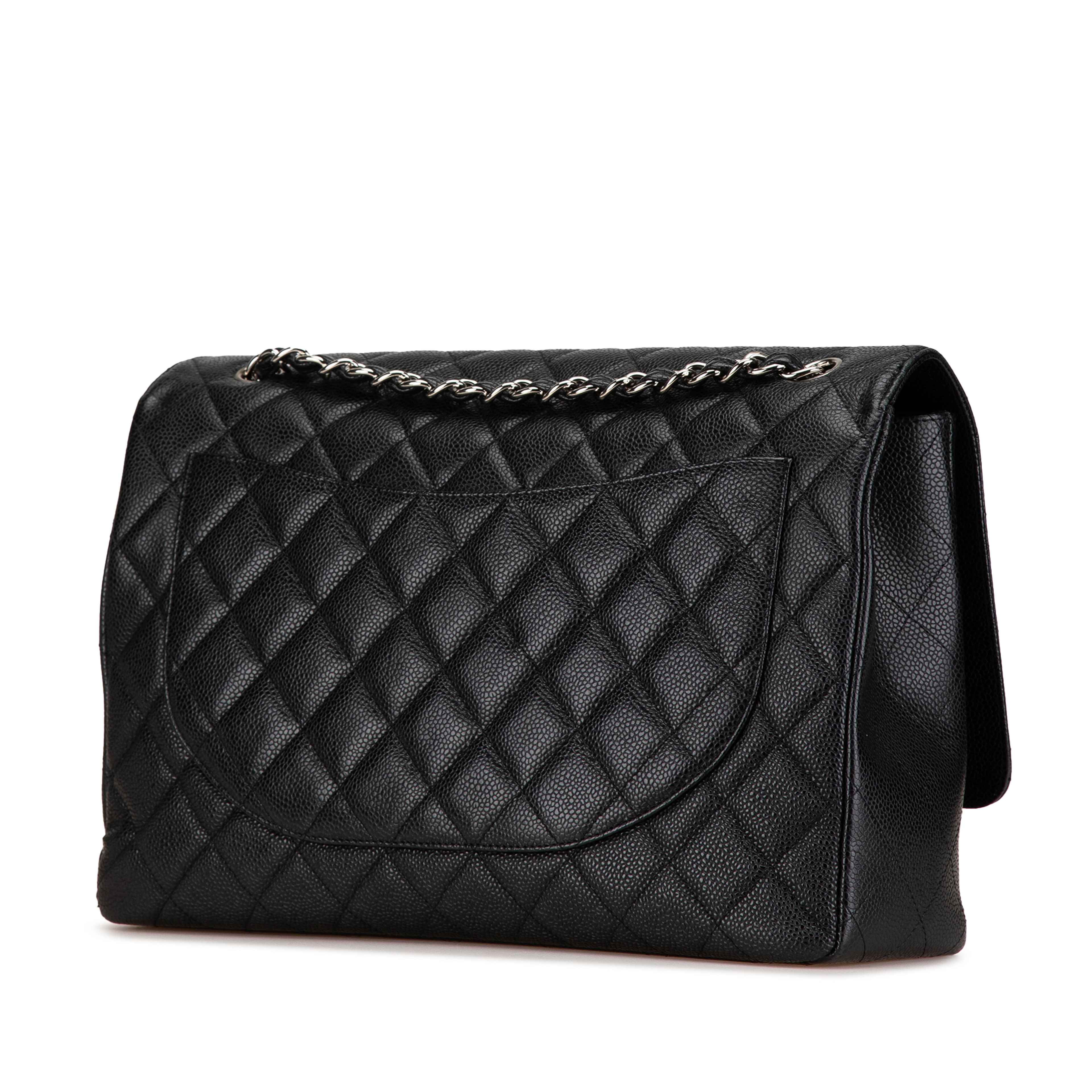 Chanel Maxi Classic Caviar Single Flap