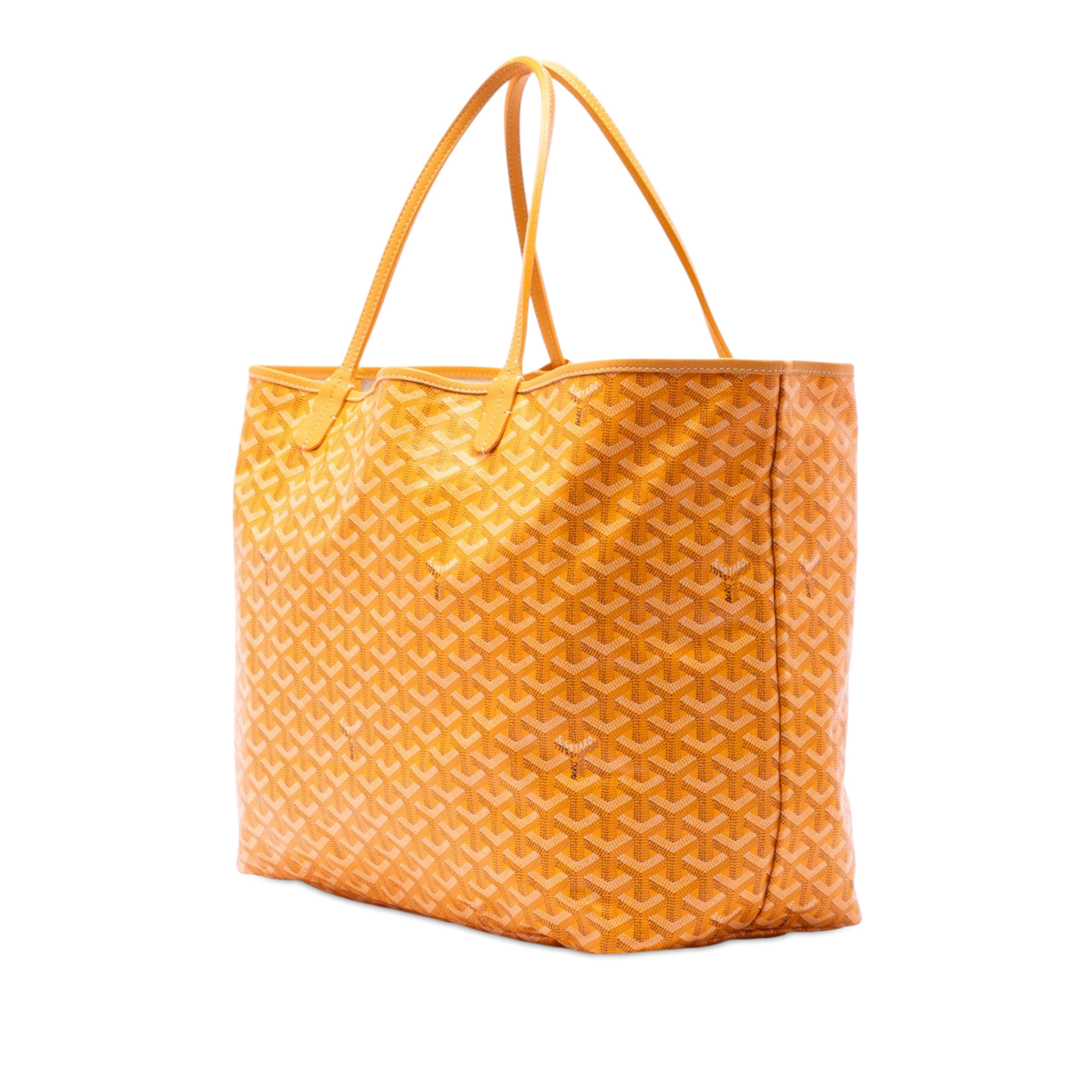 Goyard Goyardine Saint Louis Gm, från Luxclusif, i färgen gul. Klicka för att öppna bilden i stort format