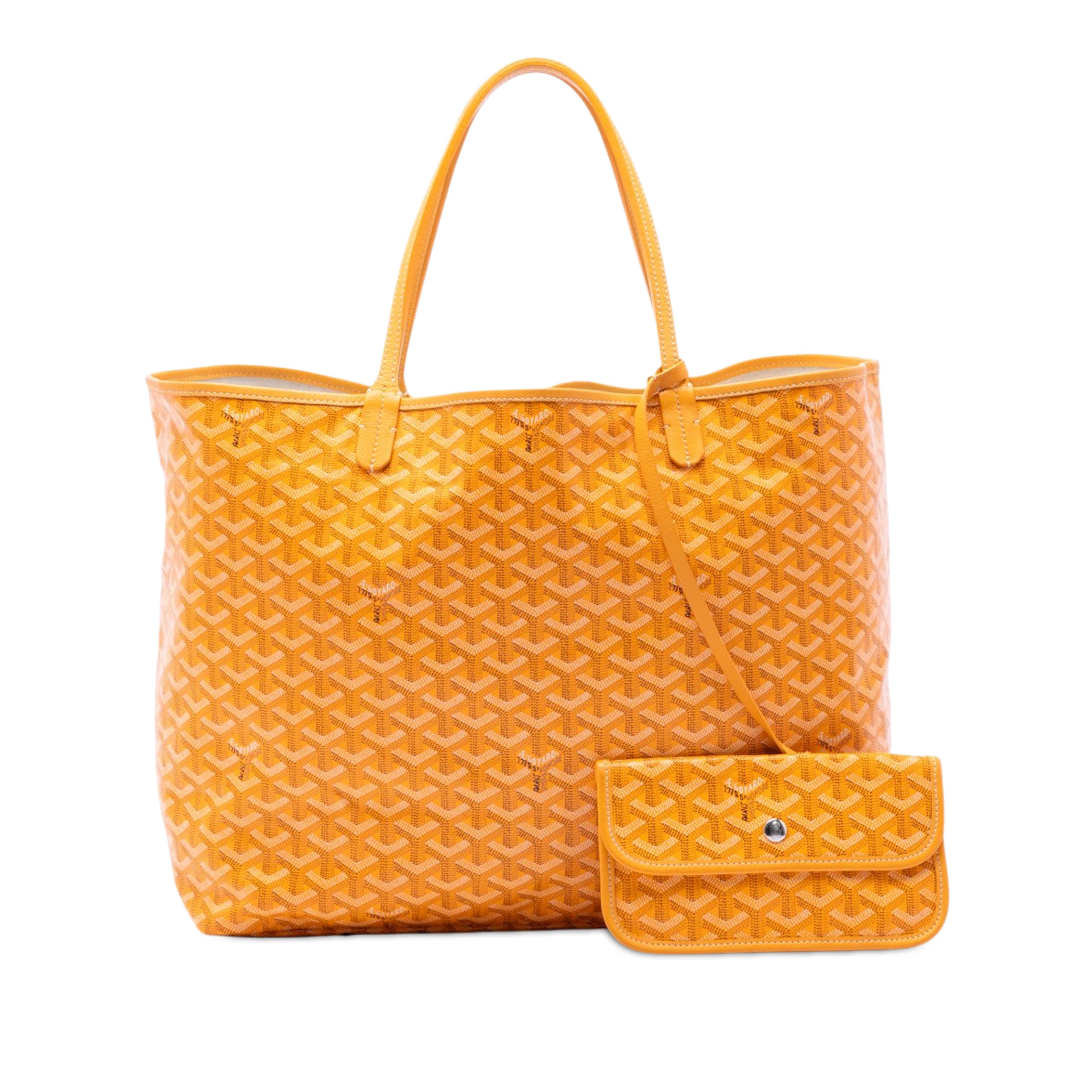 Goyard Goyardine Saint Louis Gm, från Luxclusif, i färgen gul. Klicka för att öppna bilden i stort format