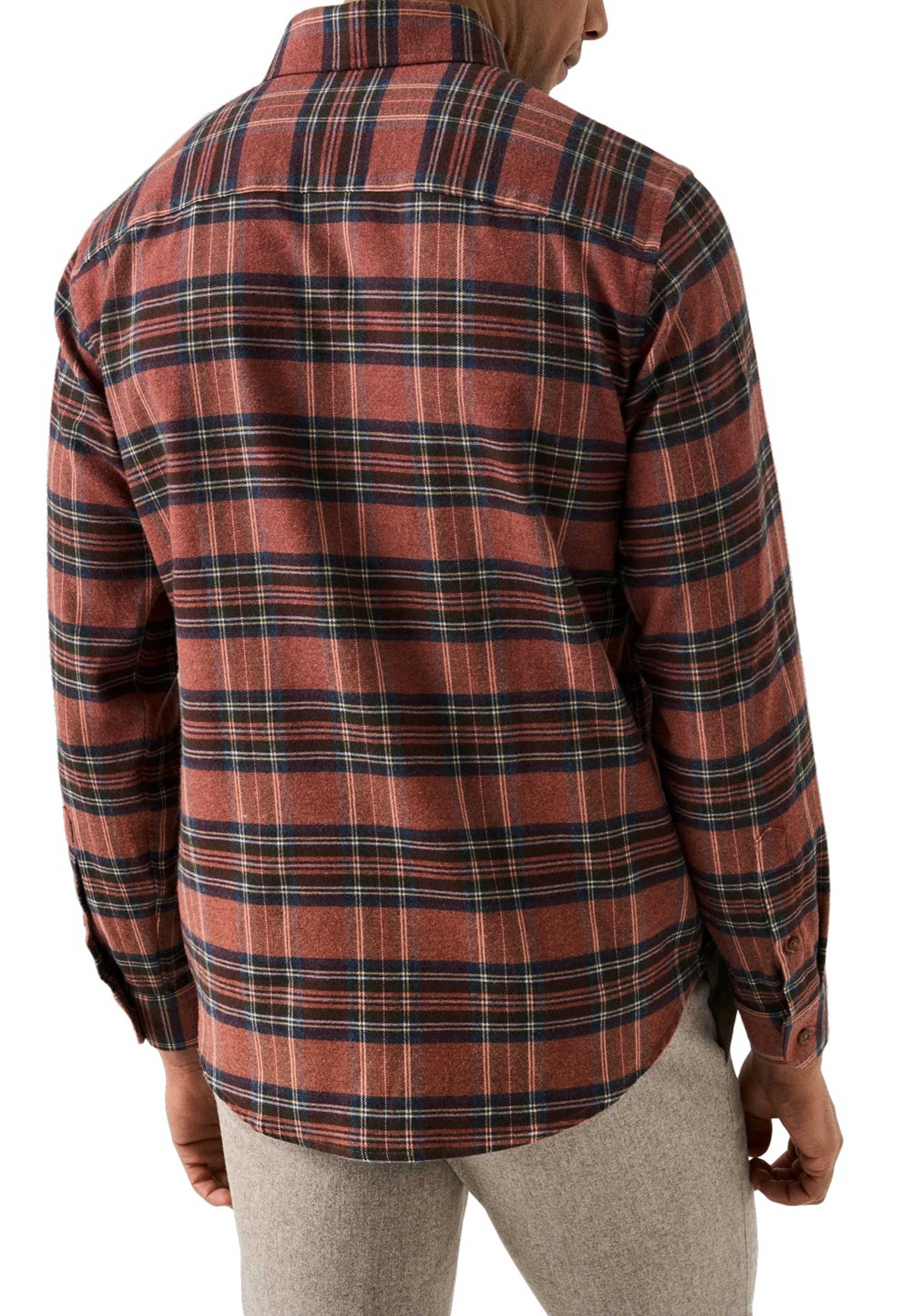 Rutig Flanellskjorta Casual Fit