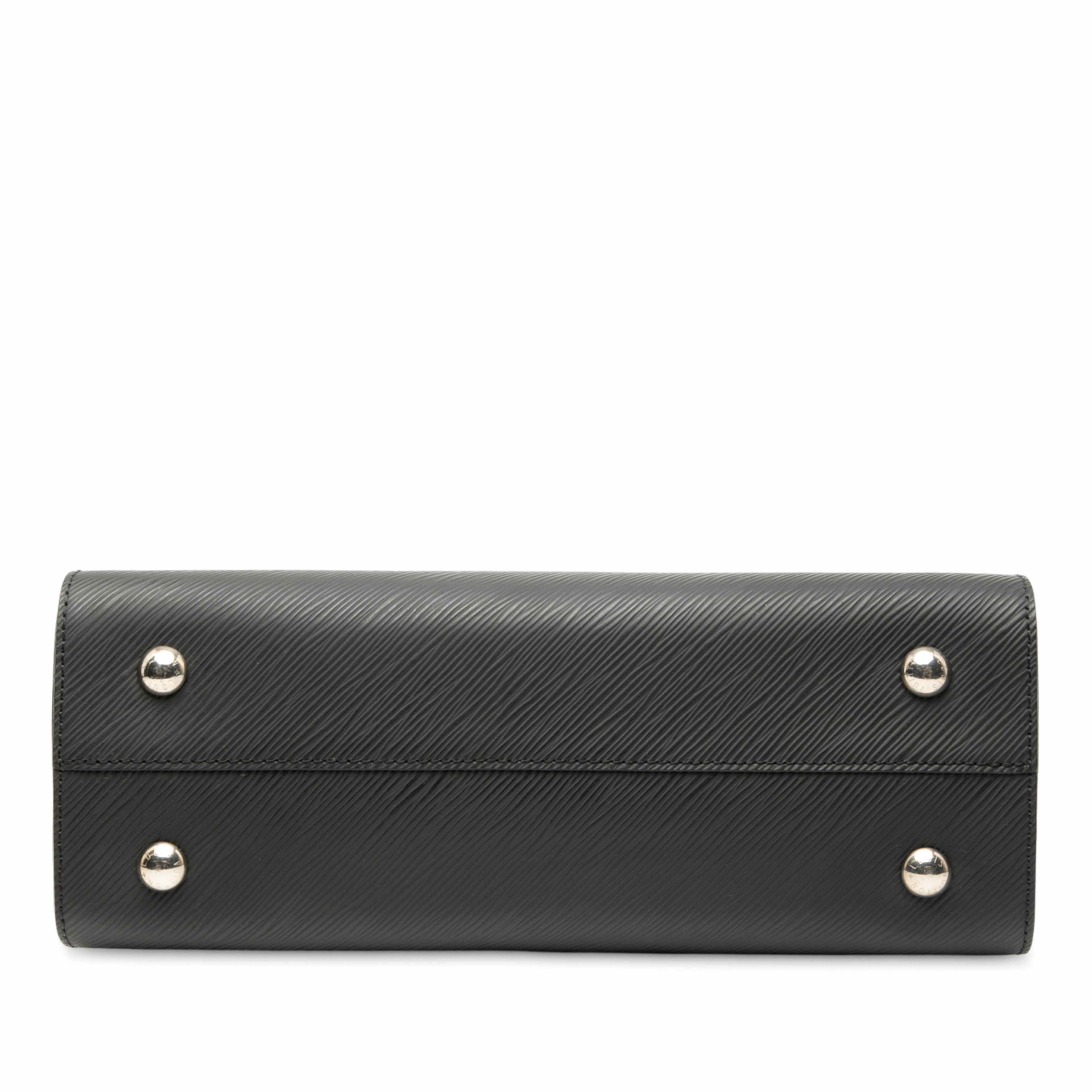 Louis Vuitton Epi Twist Satchel, från Luxclusif, i färgen black. Klicka för att öppna bilden i stort format