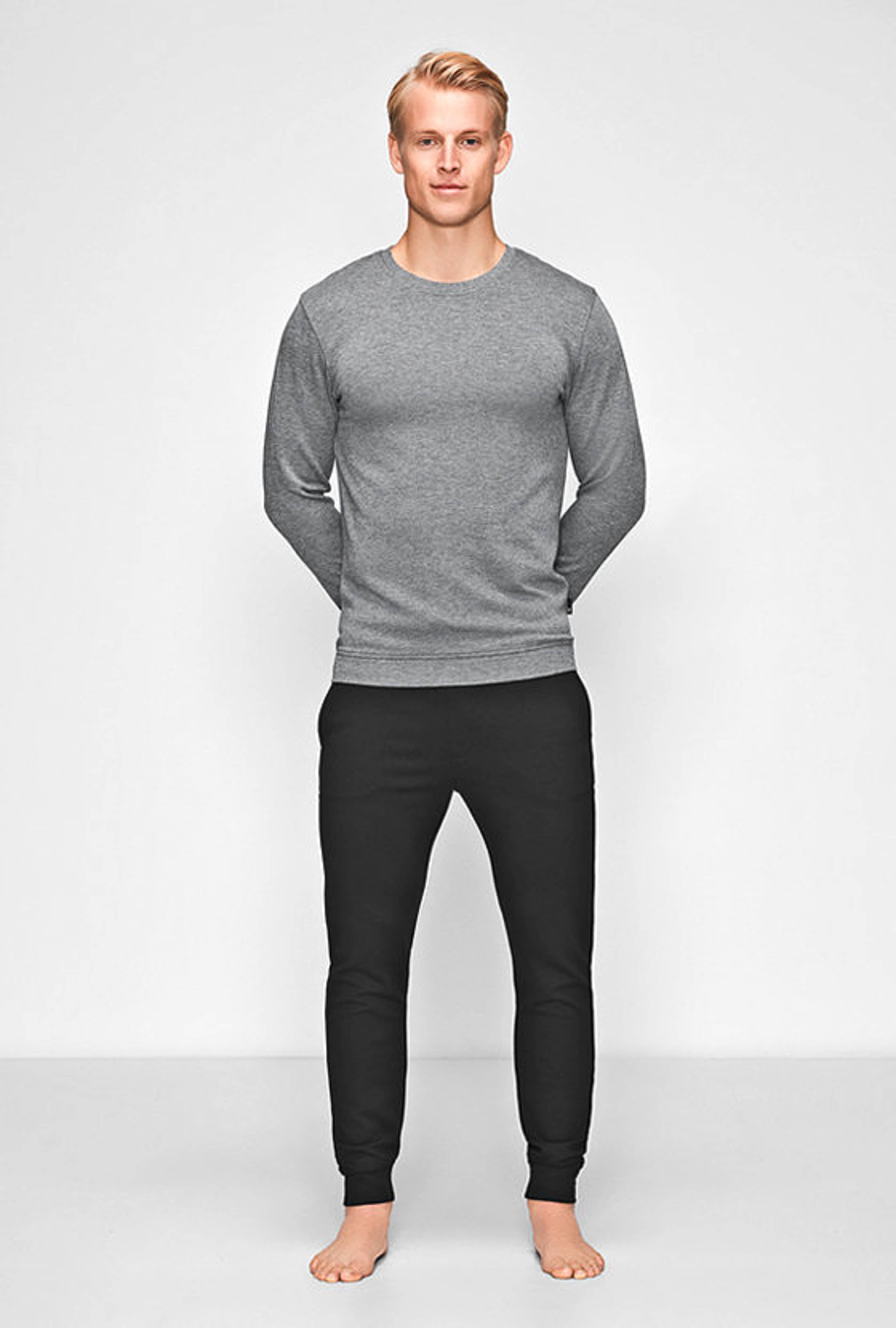 Loose Fit Sweatshirt - Bambu, från JBS of Denmark, i färgen light grey melange. Klicka för att öppna bilden i stort format
