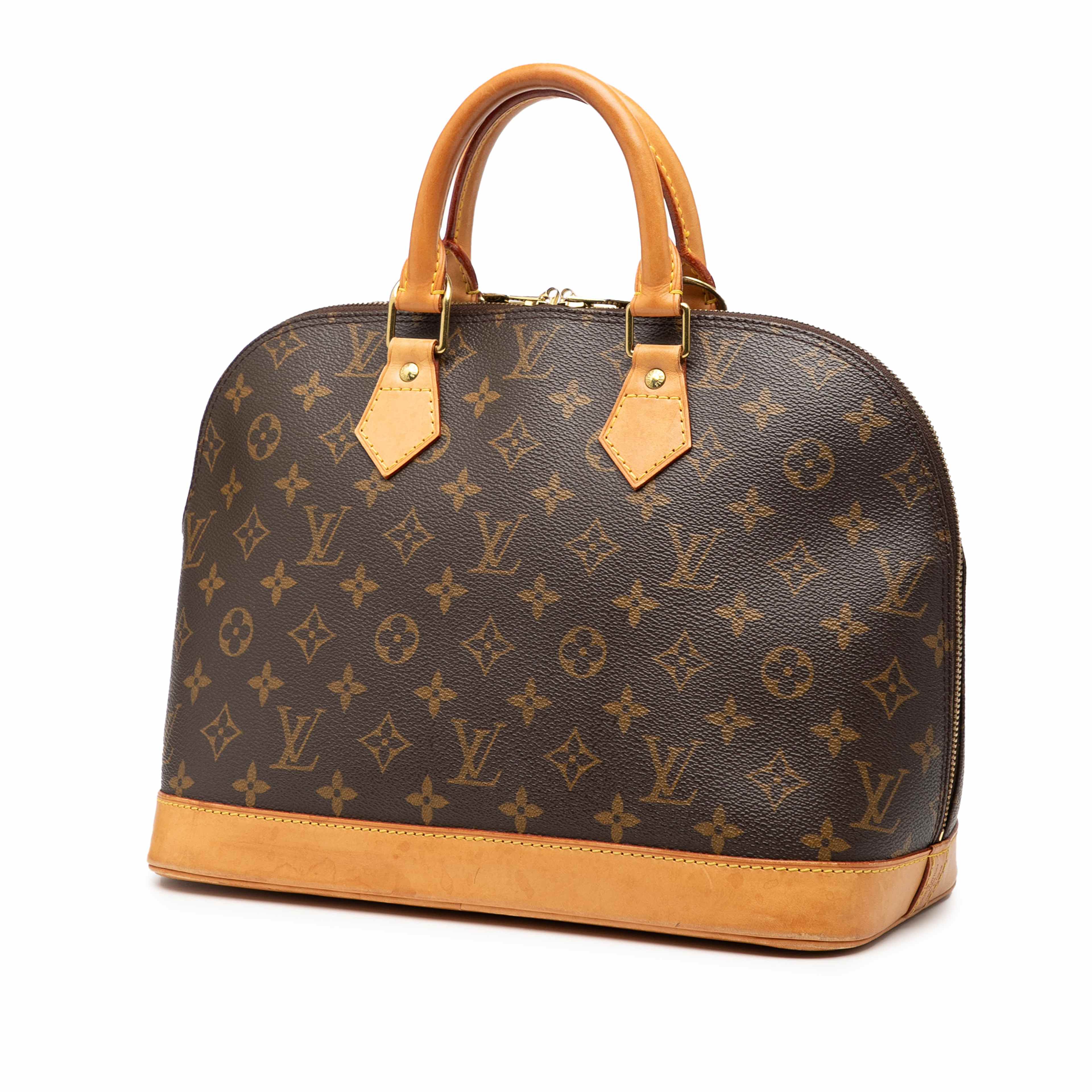Louis Vuitton Monogram Alma Pm, från Luxclusif, i färgen brown. Klicka för att öppna bilden i stort format