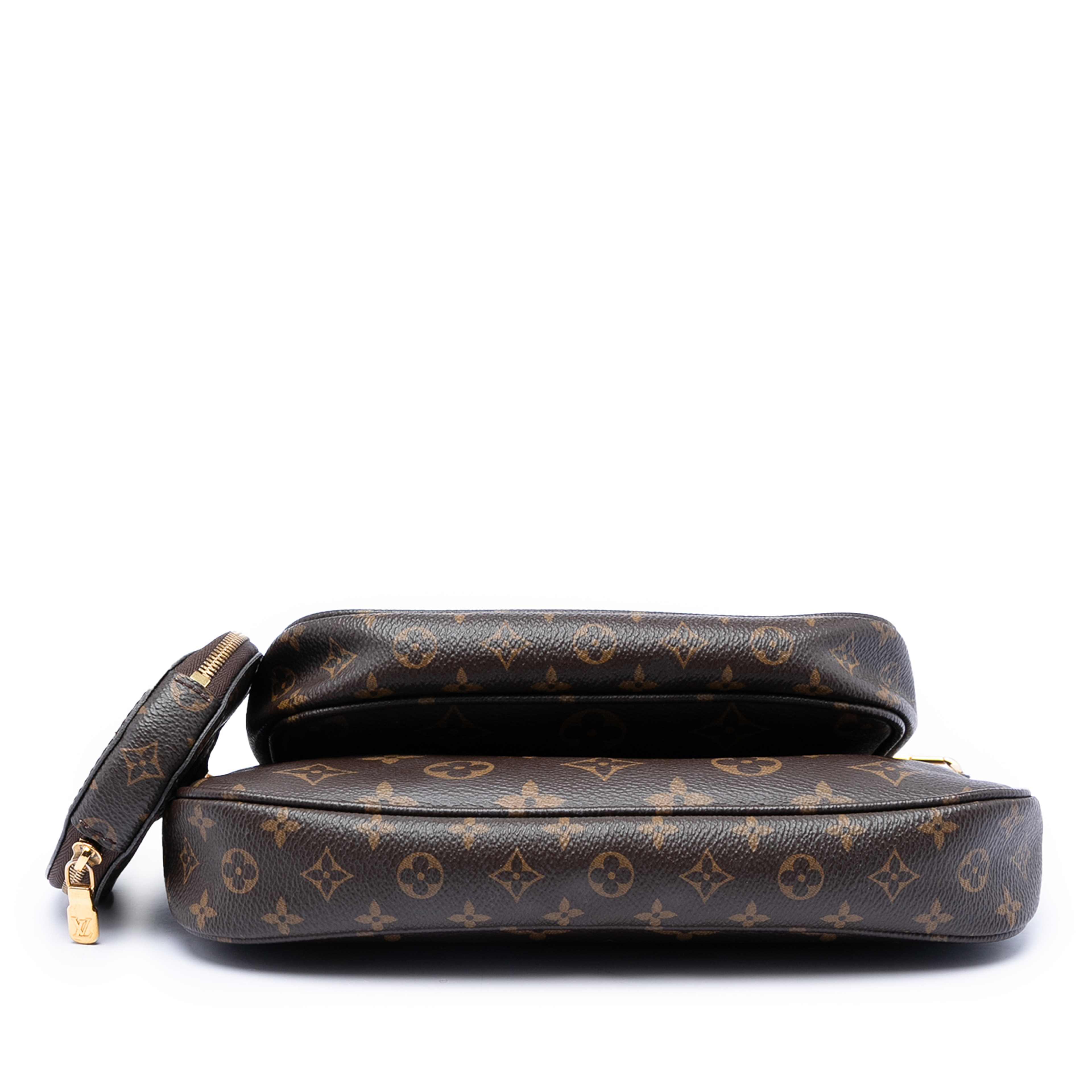 Louis Vuitton Monogram Multi Pochette Accessoires, från Luxclusif, i färgen brown. Klicka för att öppna bilden i stort format