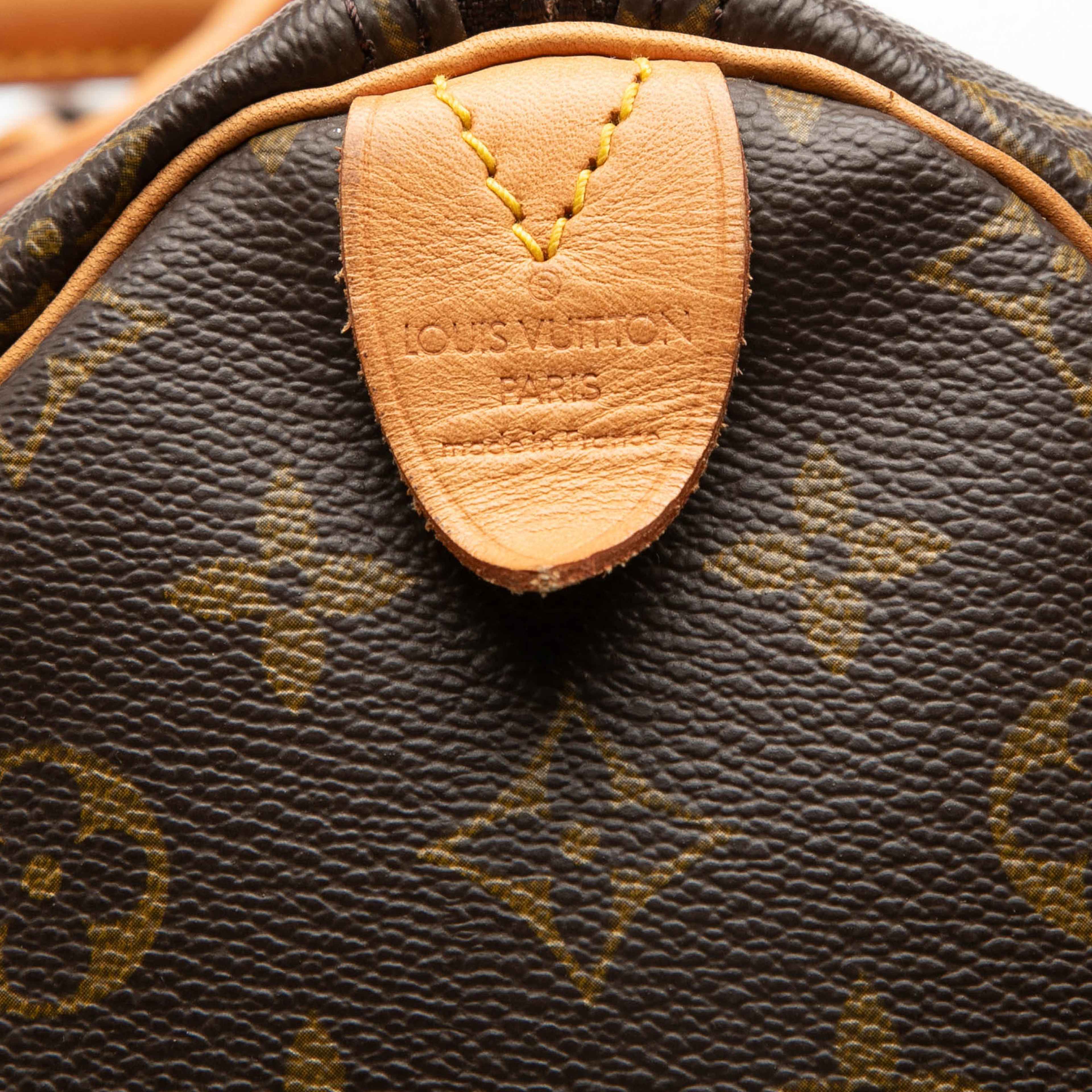 Louis Vuitton Monogram Keepall 55, från Luxclusif, i färgen brown. Klicka för att öppna bilden i stort format