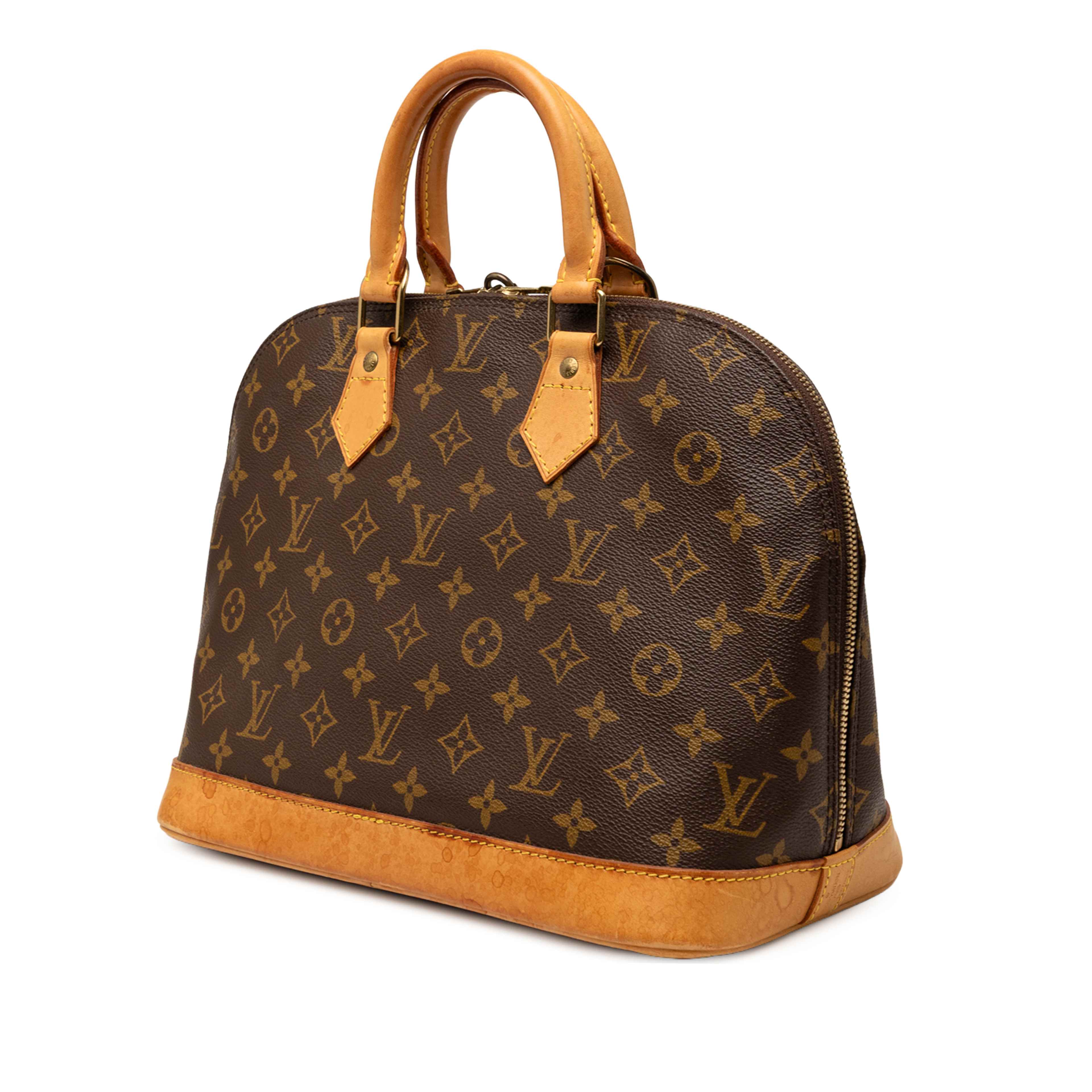 Louis Vuitton Monogram Alma Pm, från Luxclusif, i färgen brun. Klicka för att öppna bilden i stort format