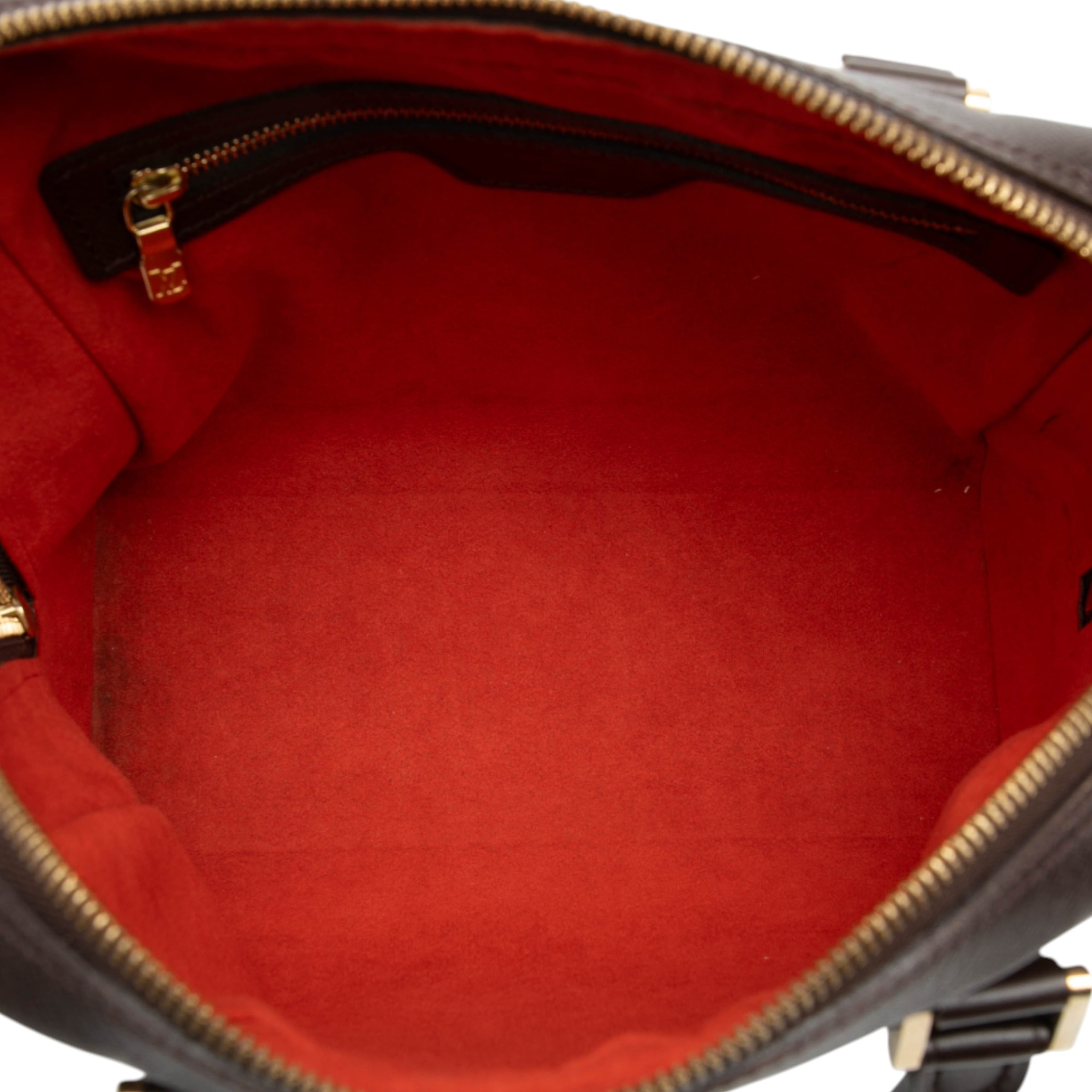 Louis Vuitton Damier Ebene Brera, från Luxclusif, i färgen brown. Klicka för att öppna bilden i stort format