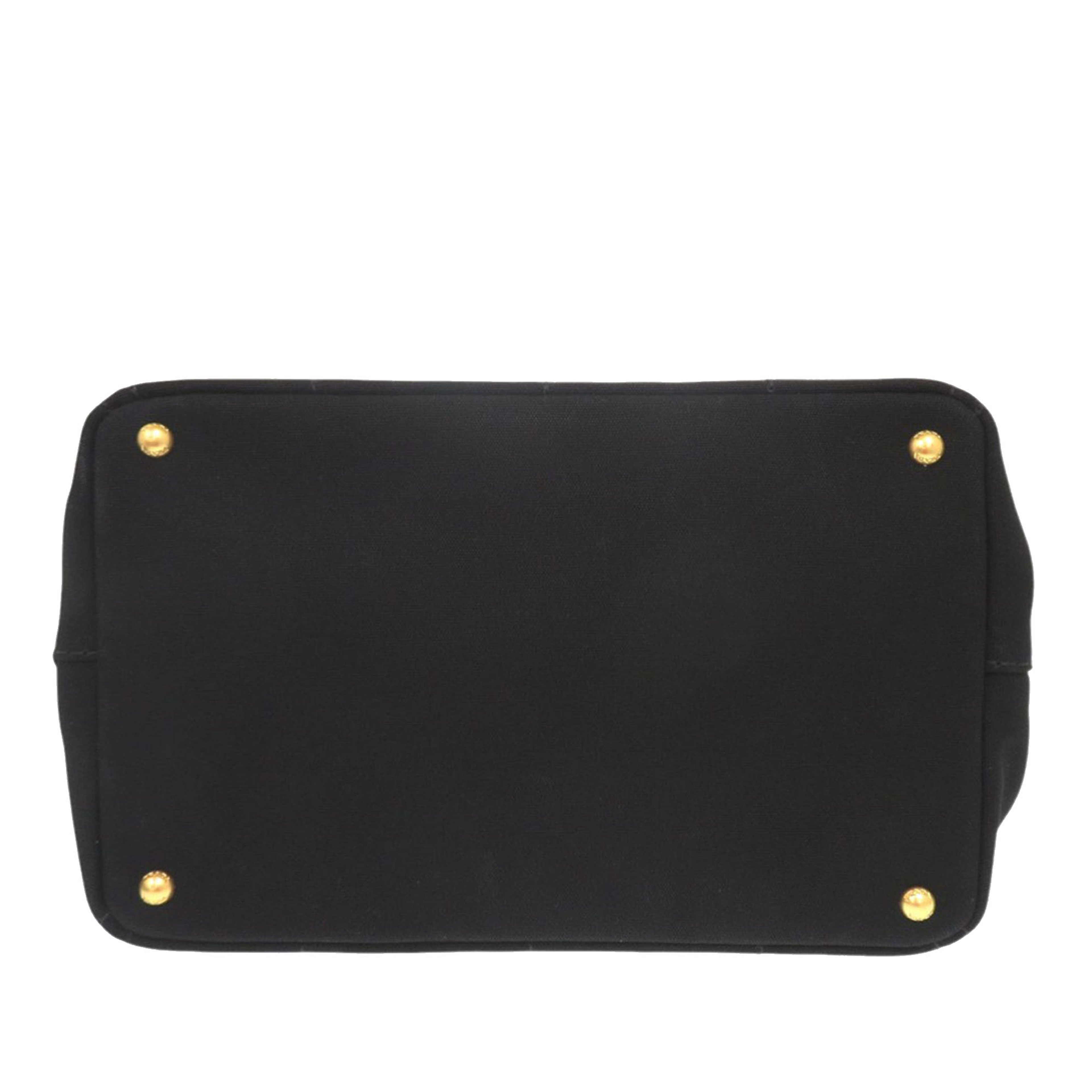 Prada Canvas Canapa Logo Satchel, från Luxclusif, i färgen svart. Klicka för att öppna bilden i stort format