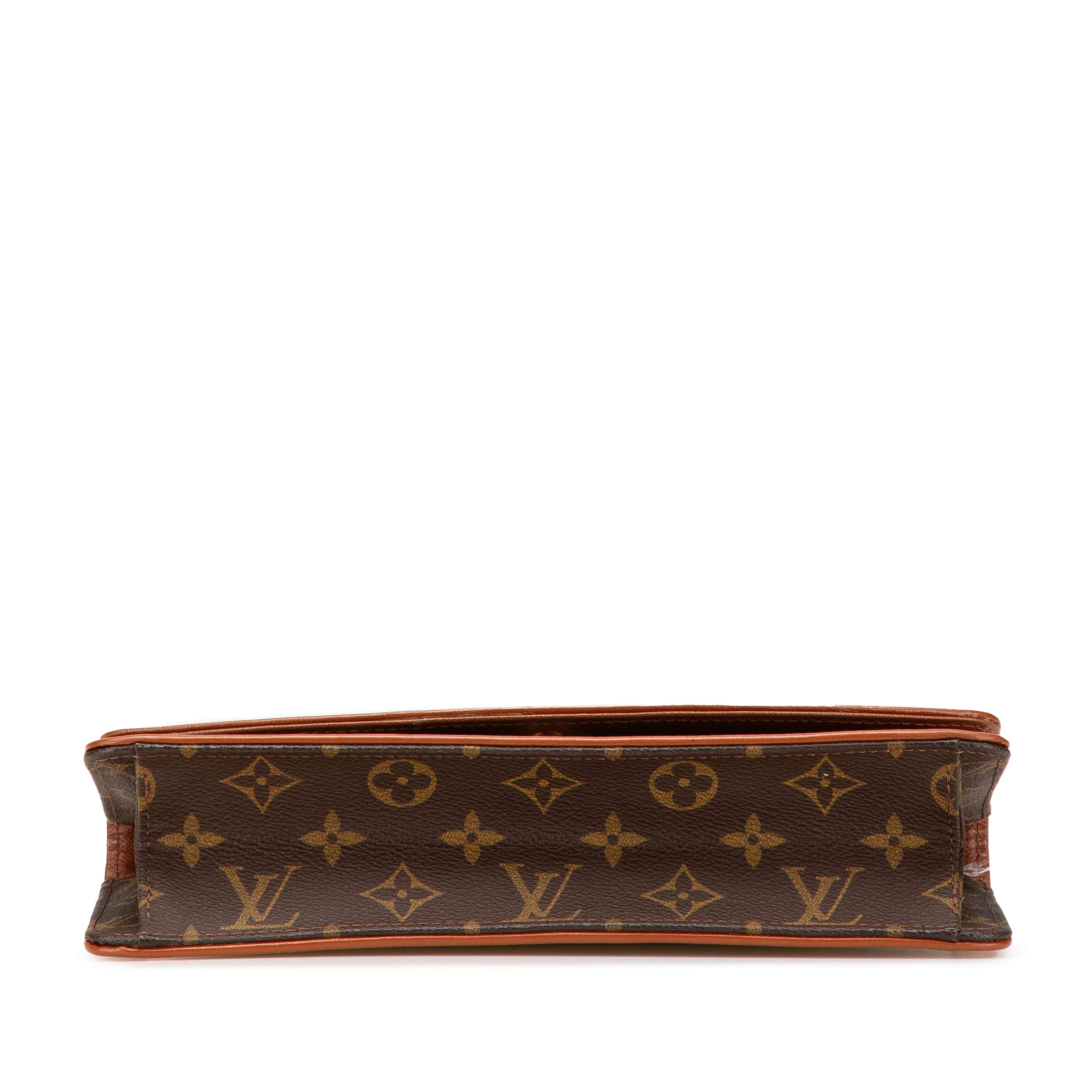 Louis Vuitton Monogram Pochette Dame Pm, från Luxclusif, i färgen brown. Klicka för att öppna bilden i stort format
