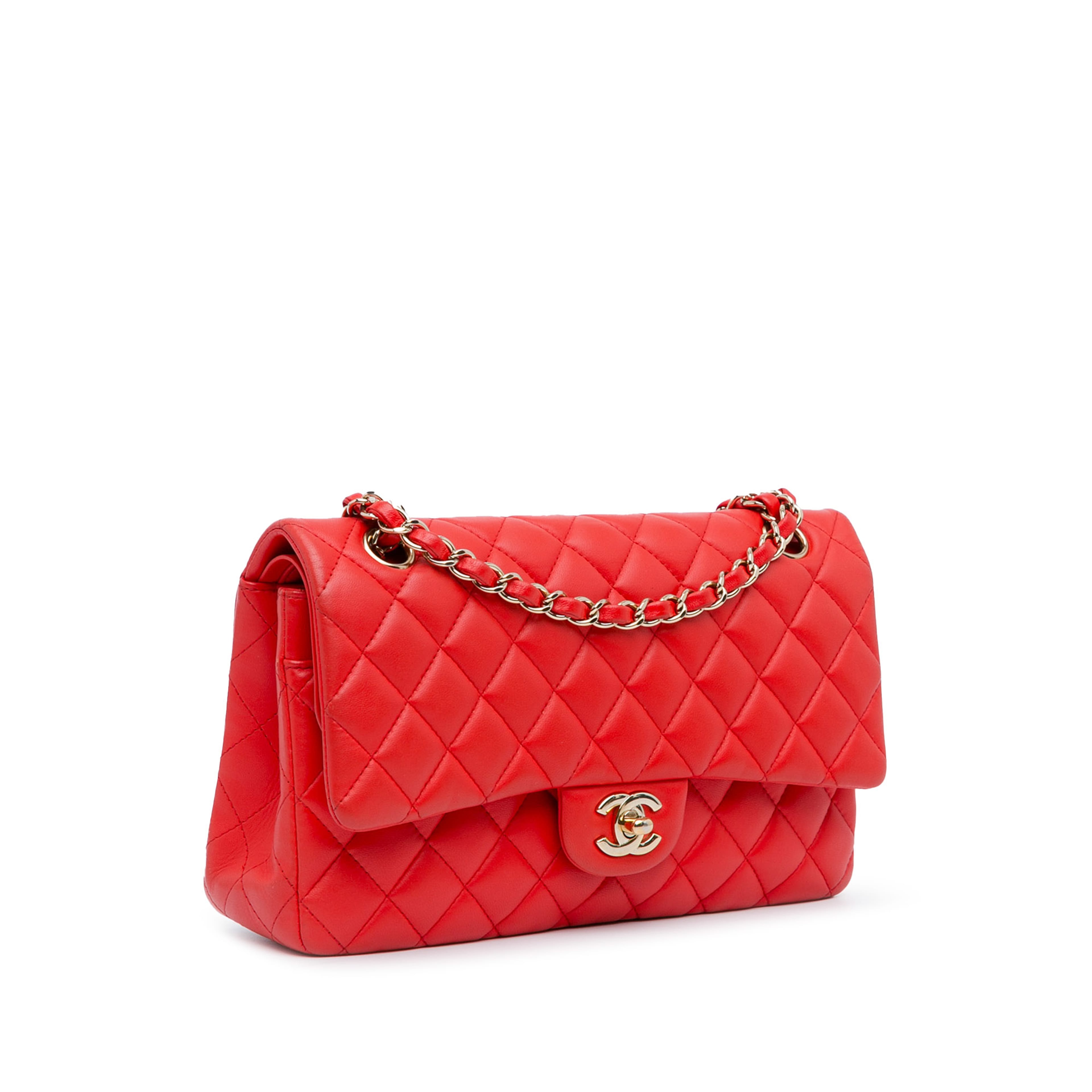Chanel Medium Classic Lambskin Double Flap