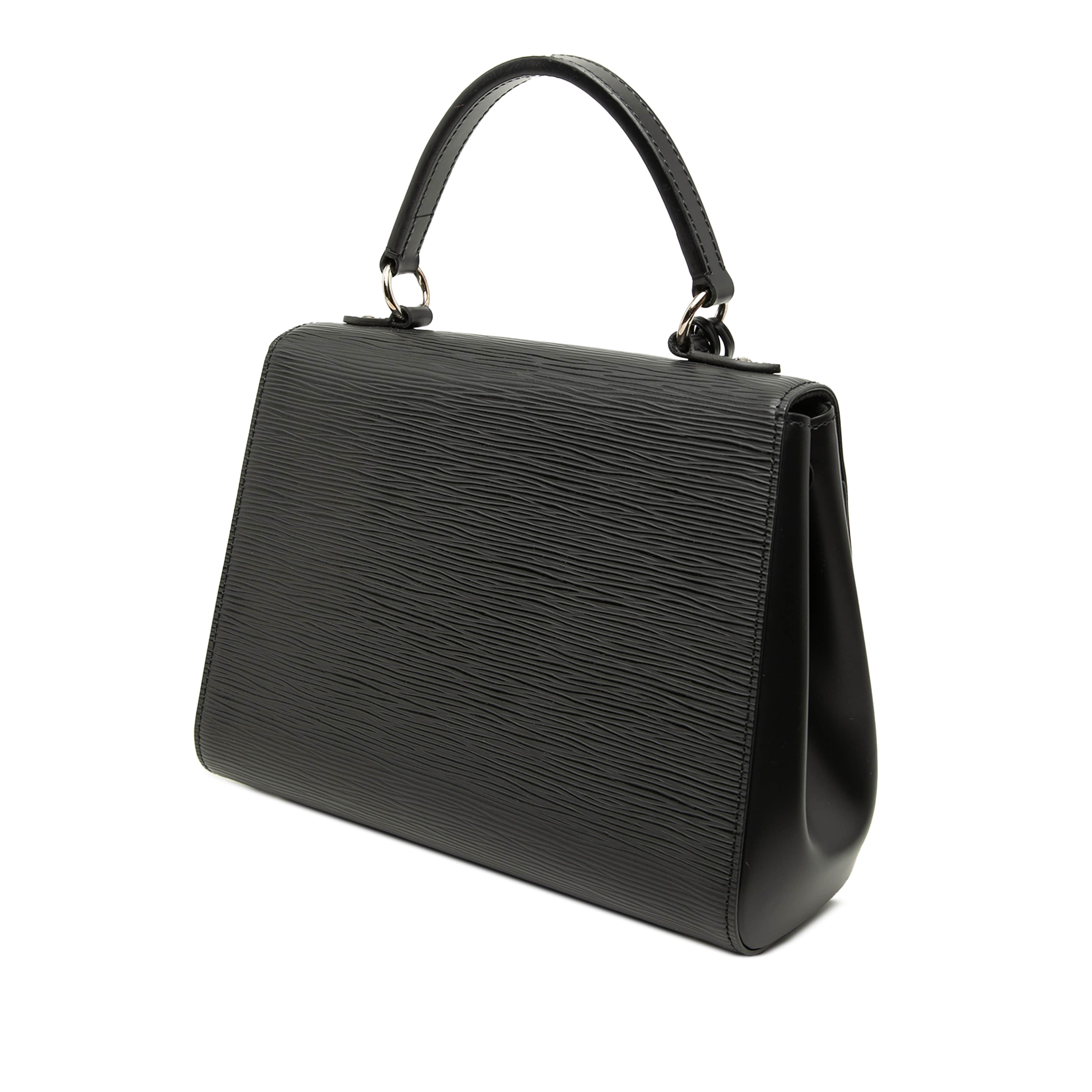 Louis Vuitton Epi Cluny Bb, från Luxclusif, i färgen svart. Klicka för att öppna bilden i stort format