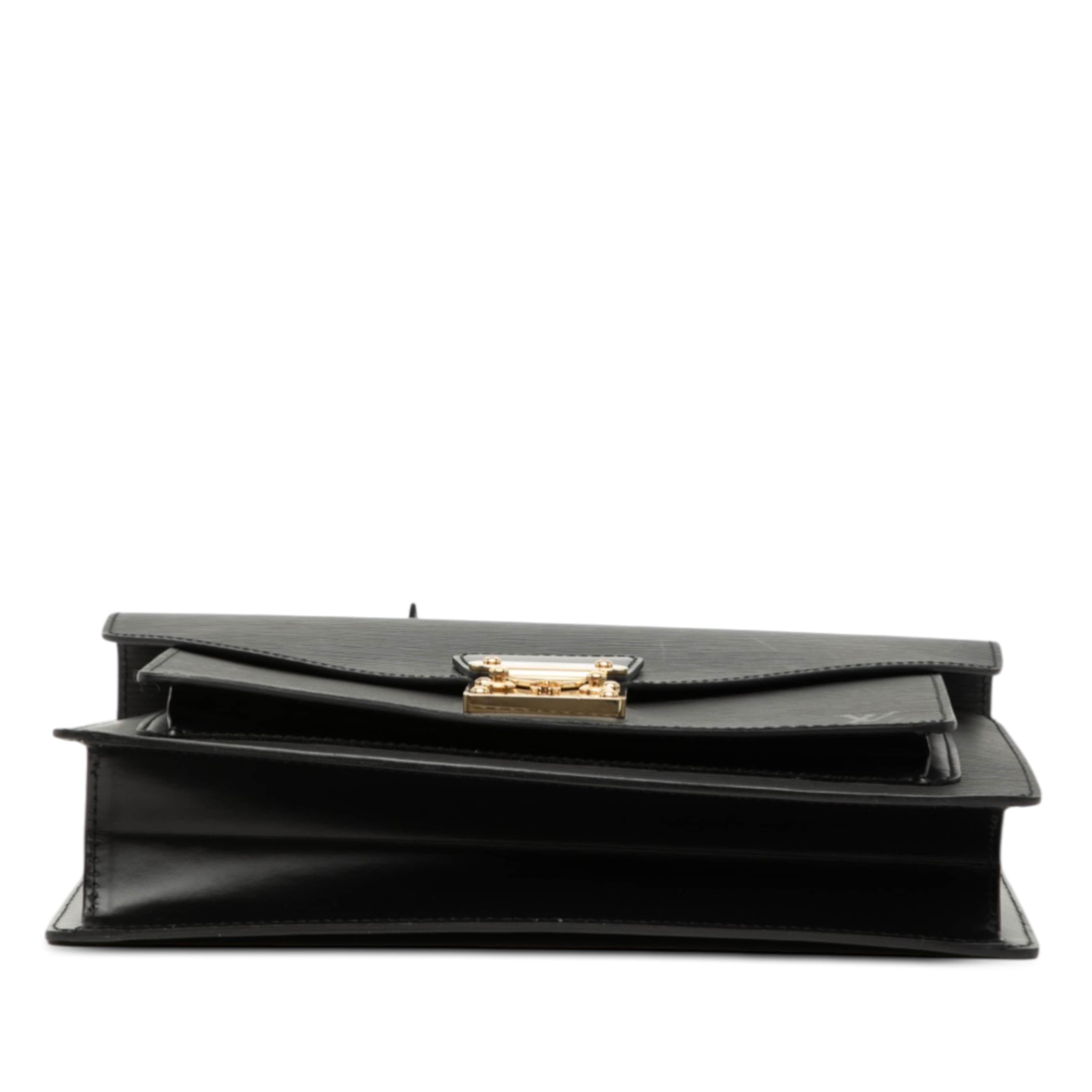 Louis Vuitton Epi Monceau 28, från Luxclusif, i färgen black. Klicka för att öppna bilden i stort format