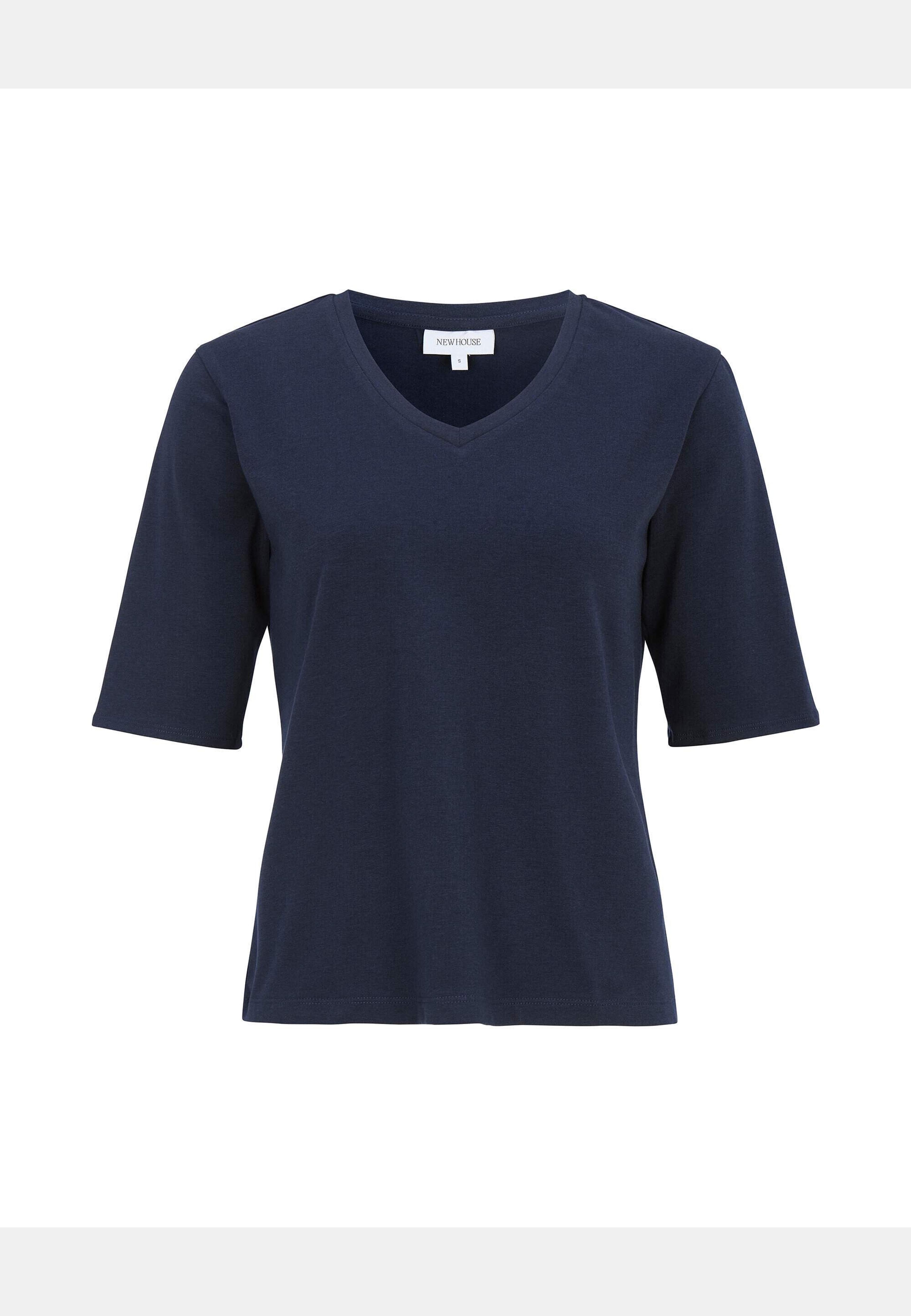 Nike V-neck Top, från Newhouse, i färgen marinblå. Klicka för att öppna bilden i stort format