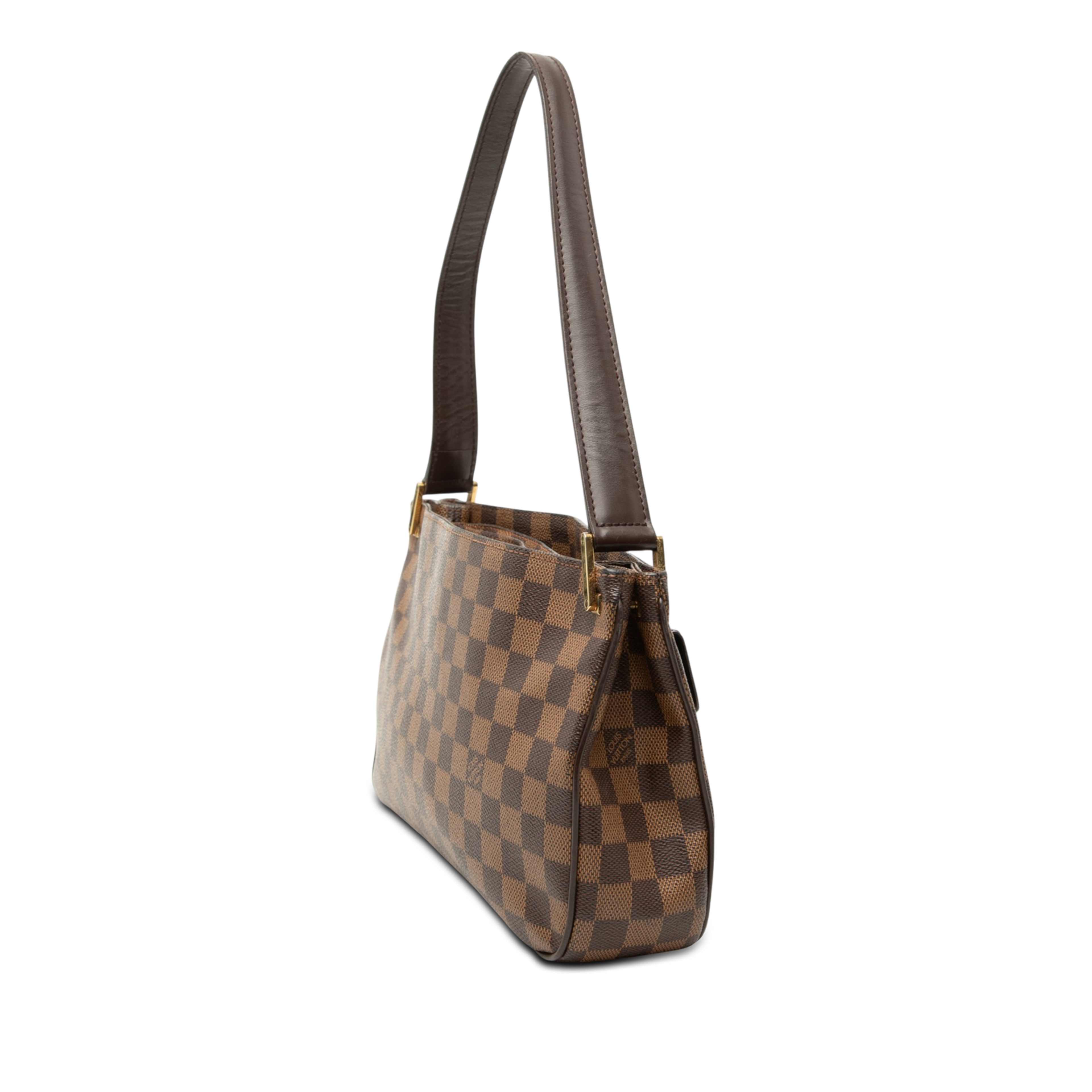 Louis Vuitton Damier Ebene Aubagne, från Luxclusif, i färgen brown. Klicka för att öppna bilden i stort format