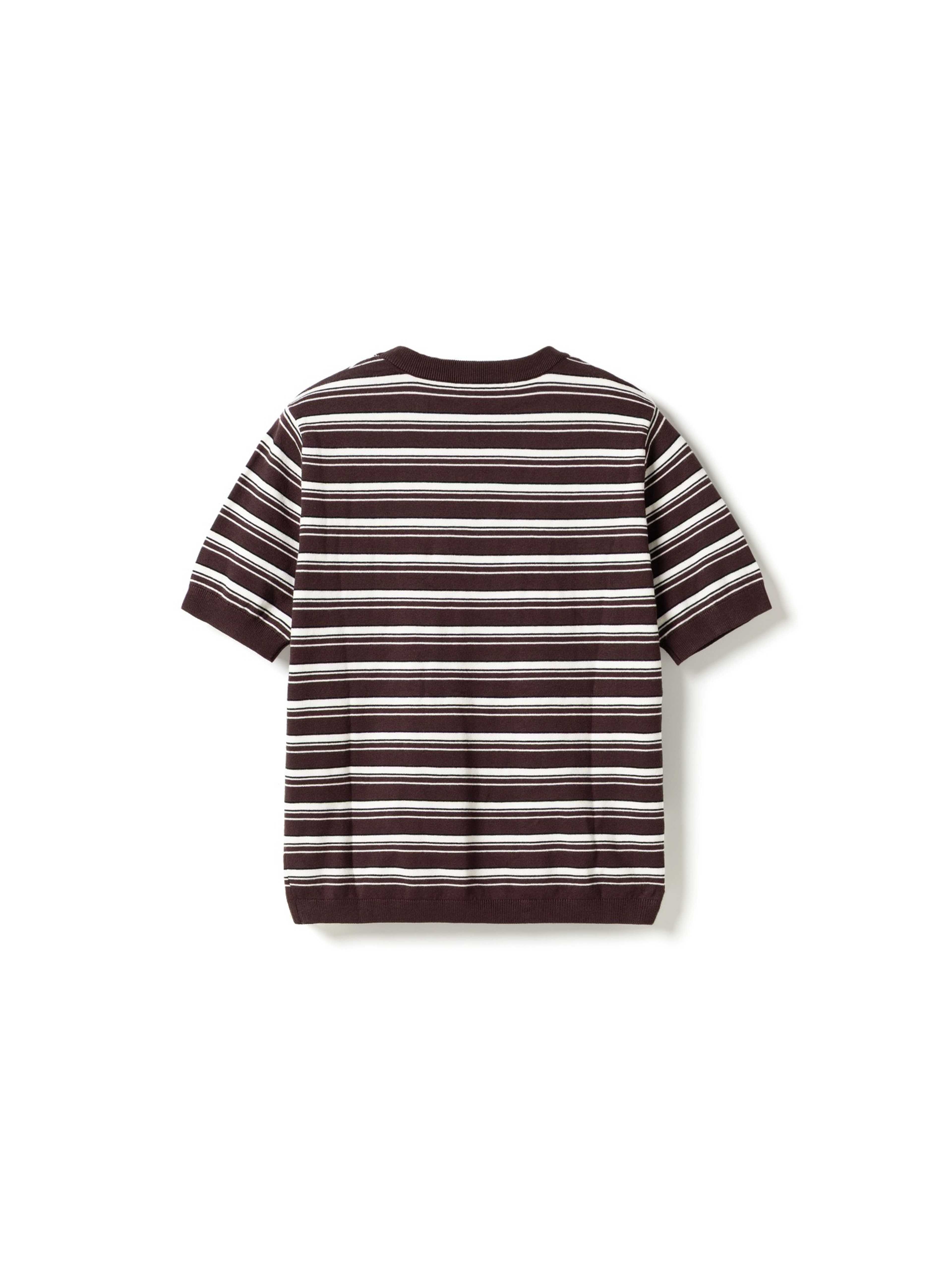 N-muna Knit - Dannia Chocolate White Stripe, från Noella, i färgen dannia chocolate white stripe. Klicka för att öppna bilden i stort format