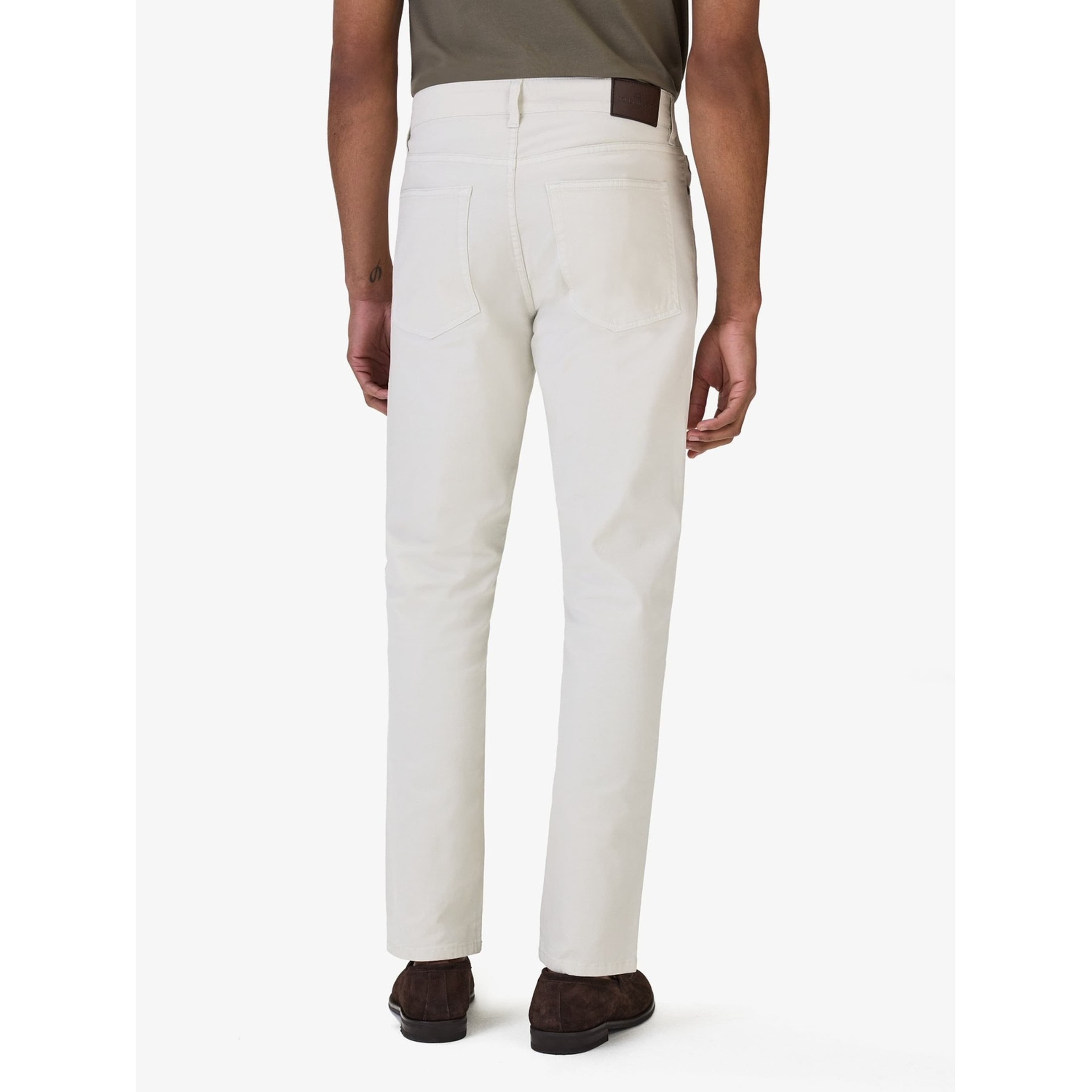 Cotton Solid 5-pocket Trousers (henri)