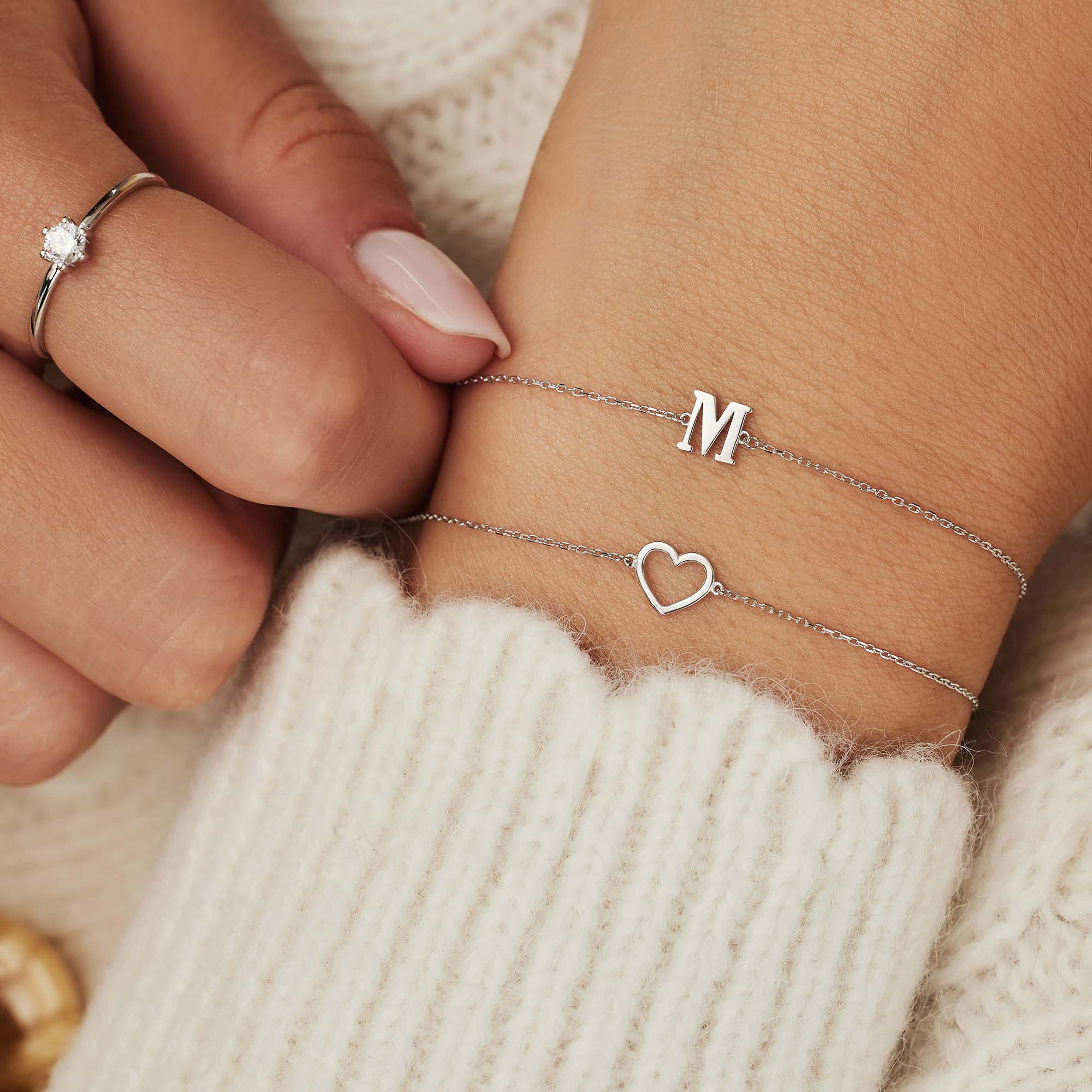 Isabel Bernard 14 Karat White Gold Bracelet