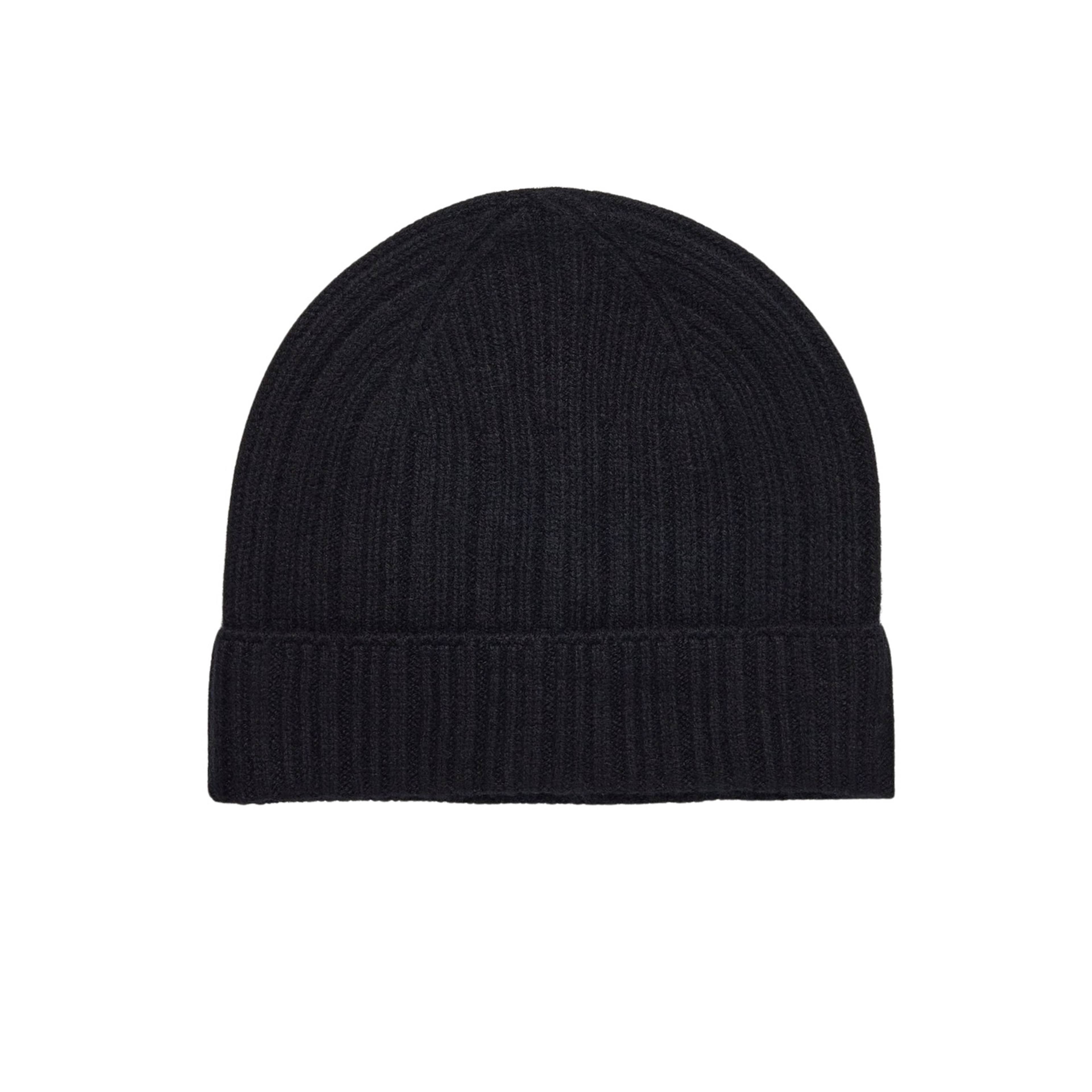 Cashmere Beanie, från John Henric, i färgen black. Klicka för att öppna bilden i stort format