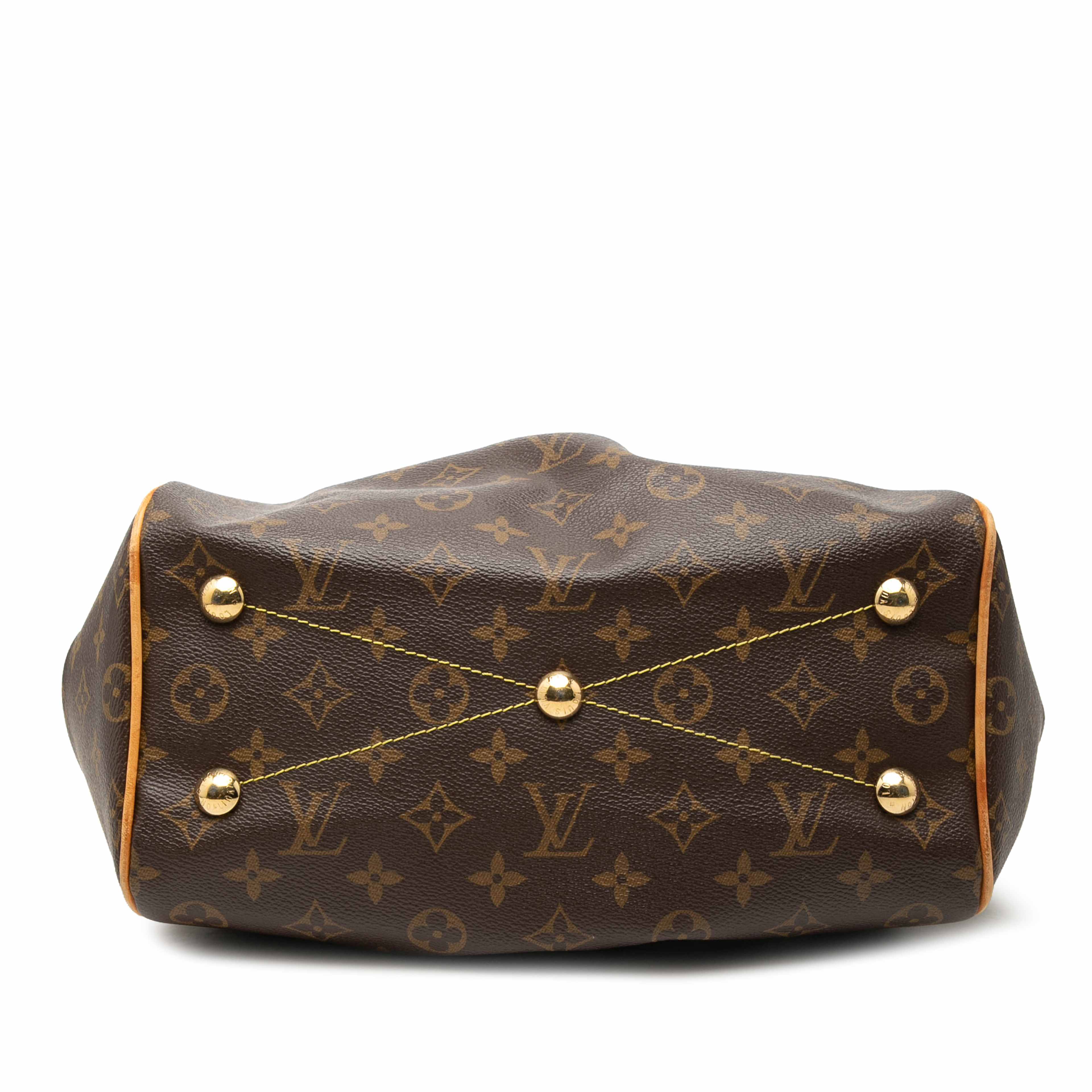Louis Vuitton Monogram Tivoli Pm, från Luxclusif, i färgen brun. Klicka för att öppna bilden i stort format