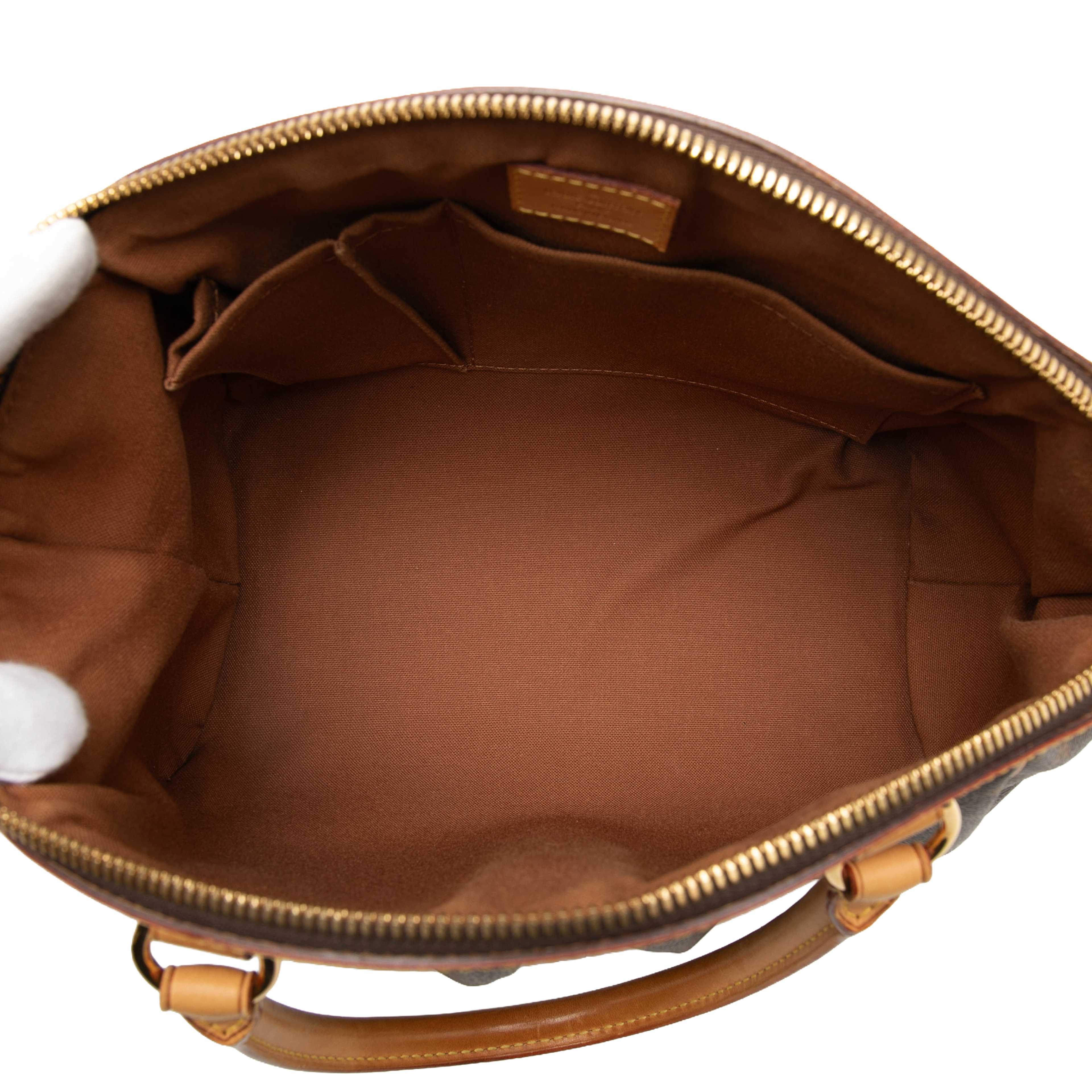 Louis Vuitton Monogram Tivoli Pm, från Luxclusif, i färgen brun. Klicka för att öppna bilden i stort format