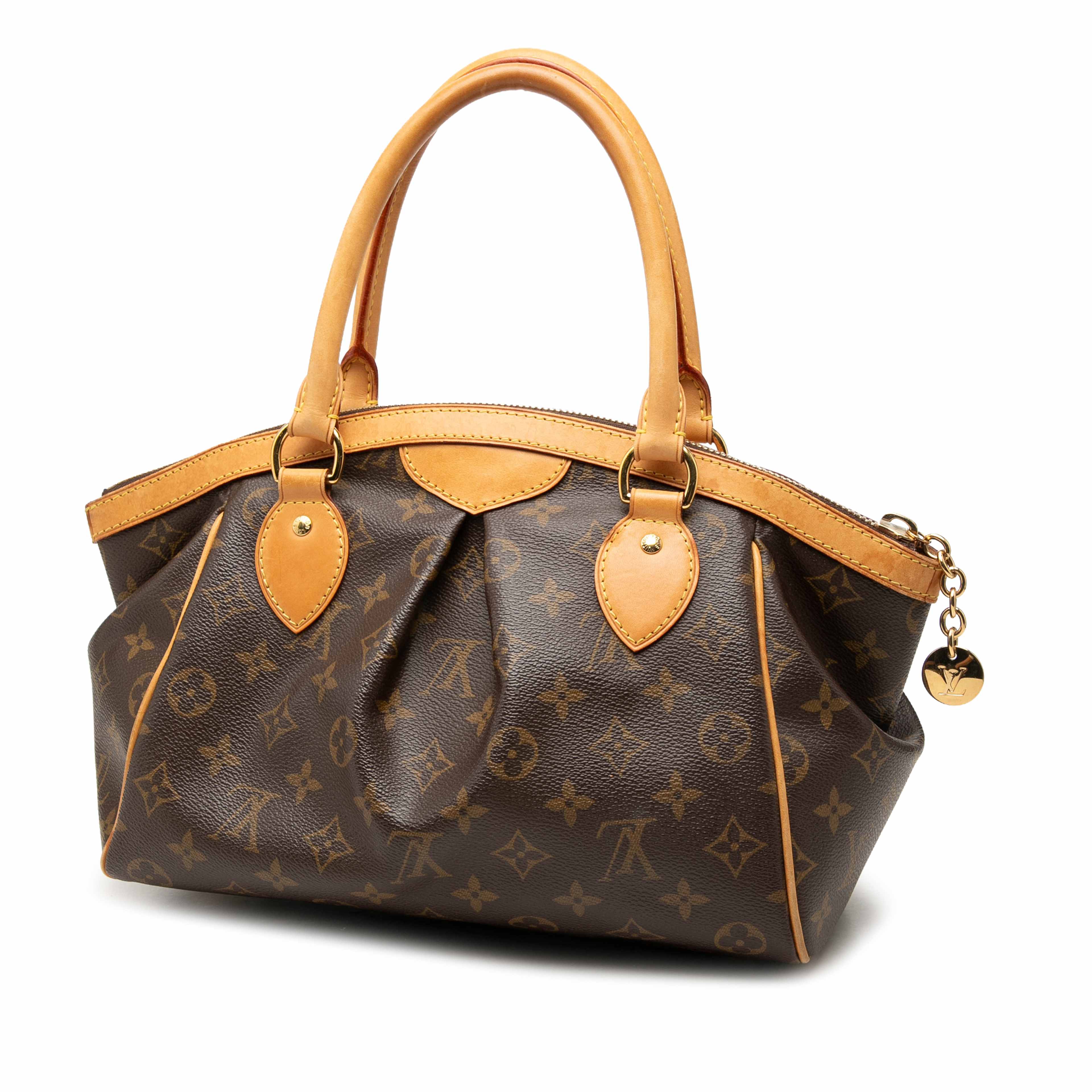 Louis Vuitton Monogram Tivoli Pm, från Luxclusif, i färgen brun. Klicka för att öppna bilden i stort format