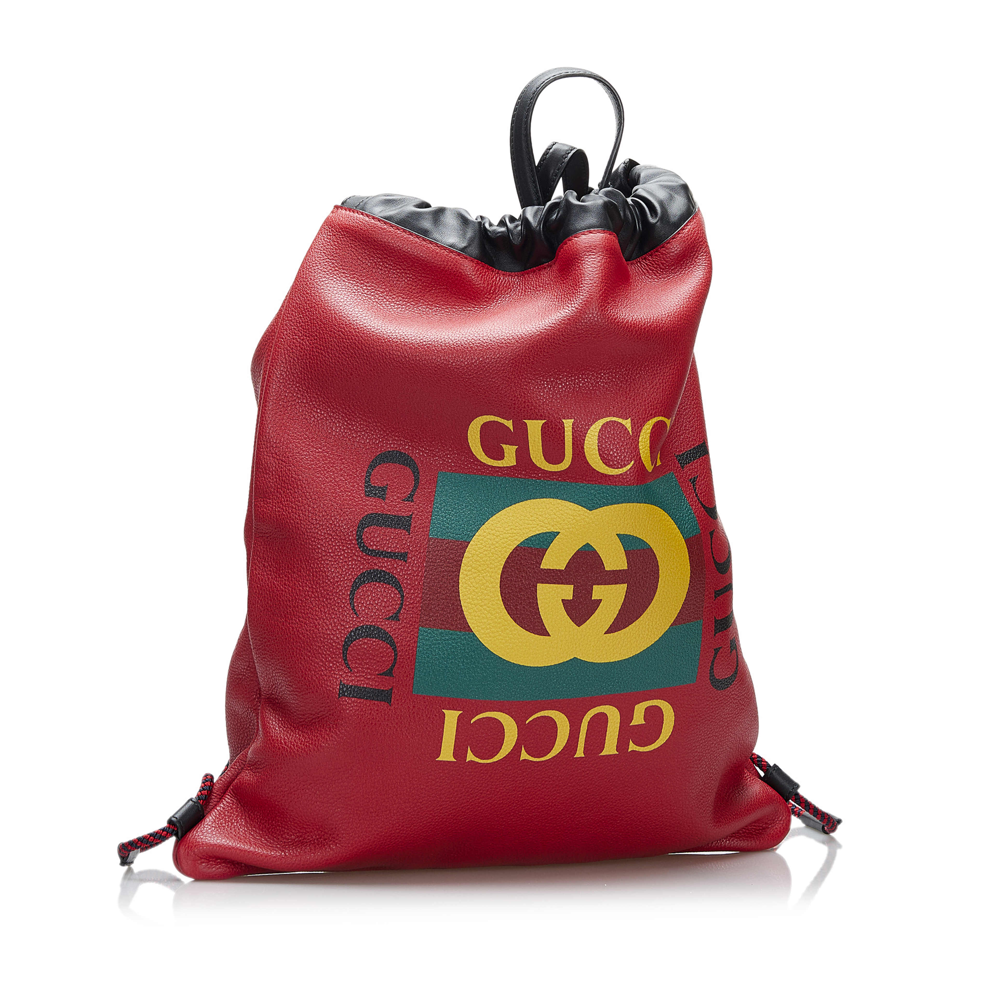 Gucci Gucci Logo Backpack