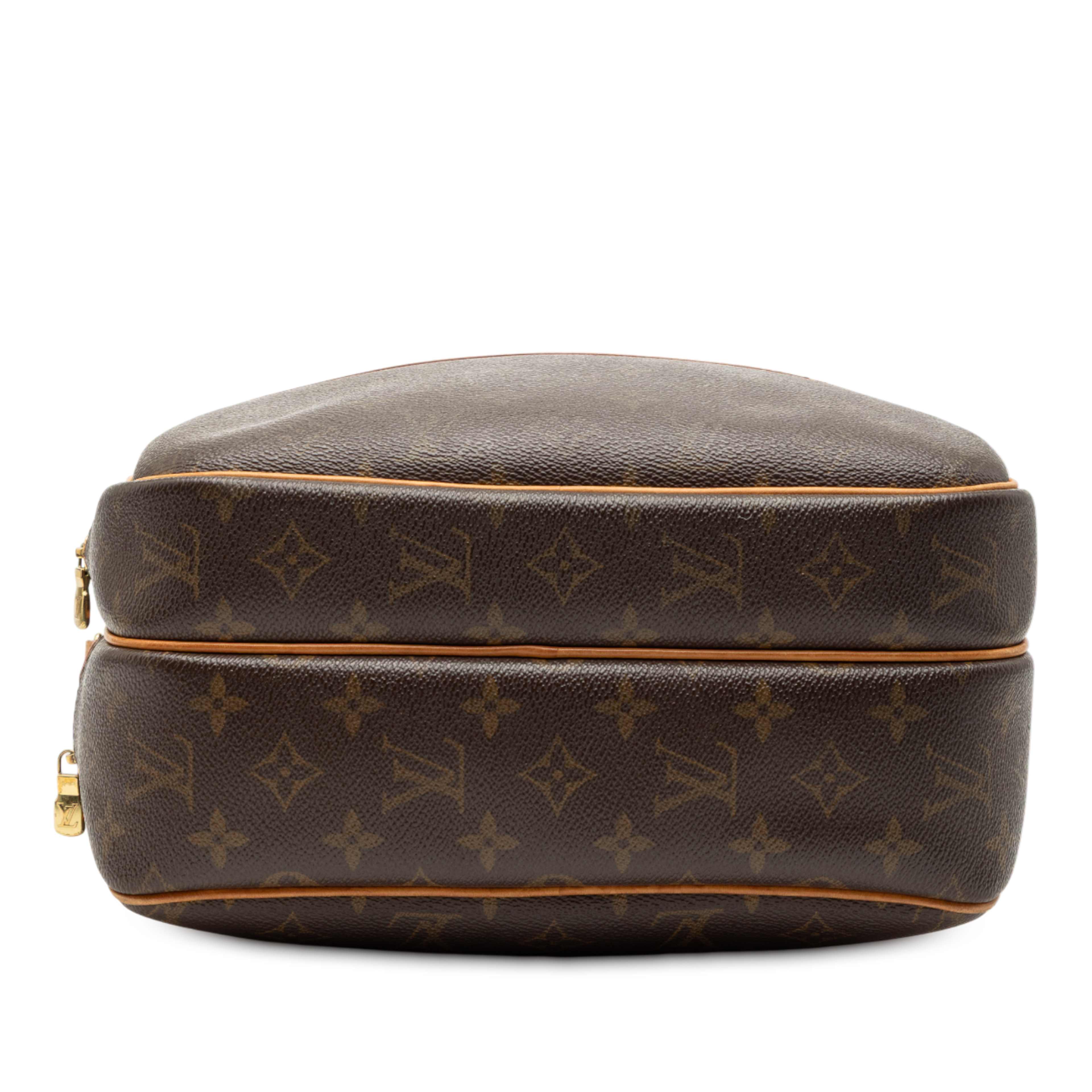 Louis Vuitton Monogram Reporter Pm, från Luxclusif, i färgen brun. Klicka för att öppna bilden i stort format