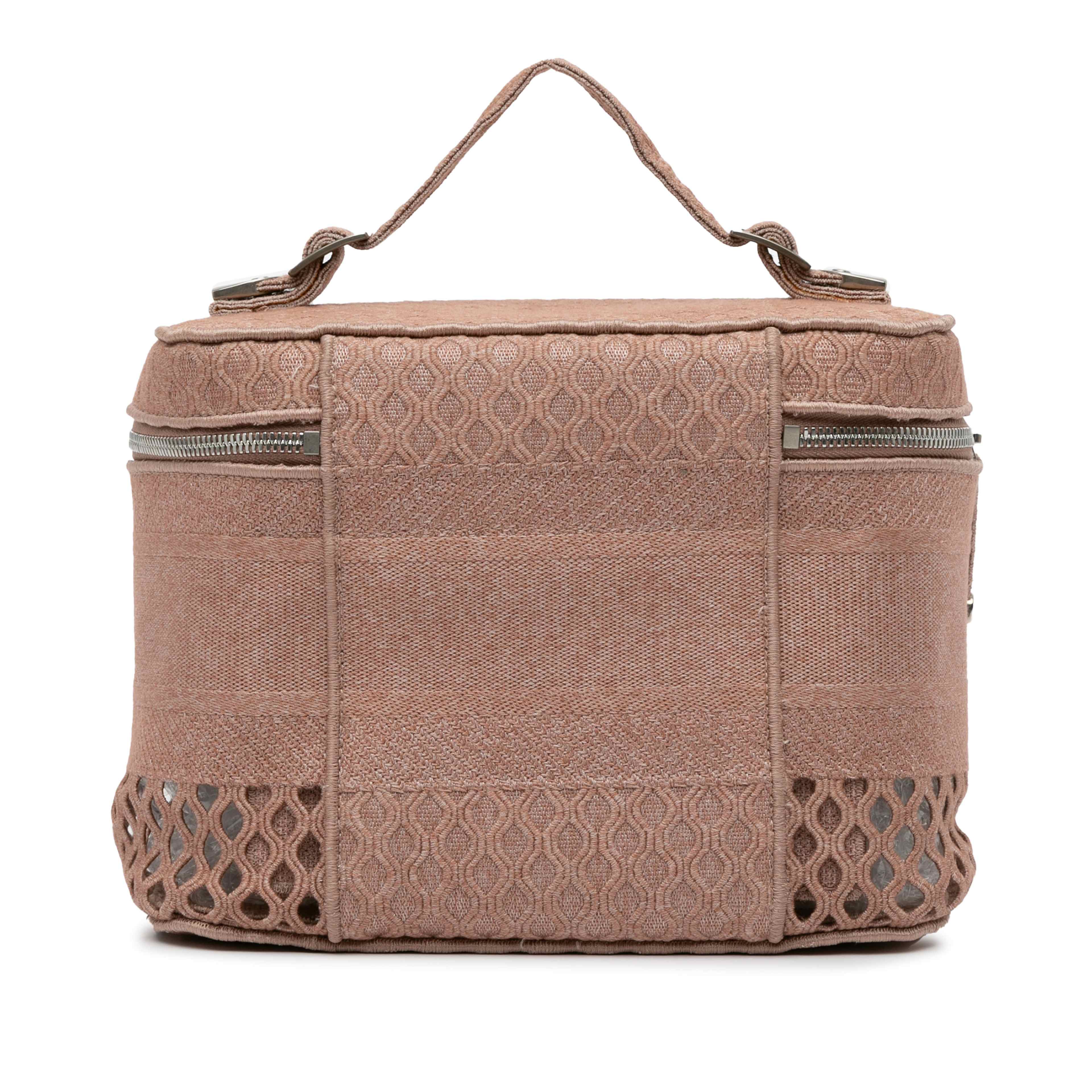 Dior Mesh Embroidered Diortravel Vanity Case