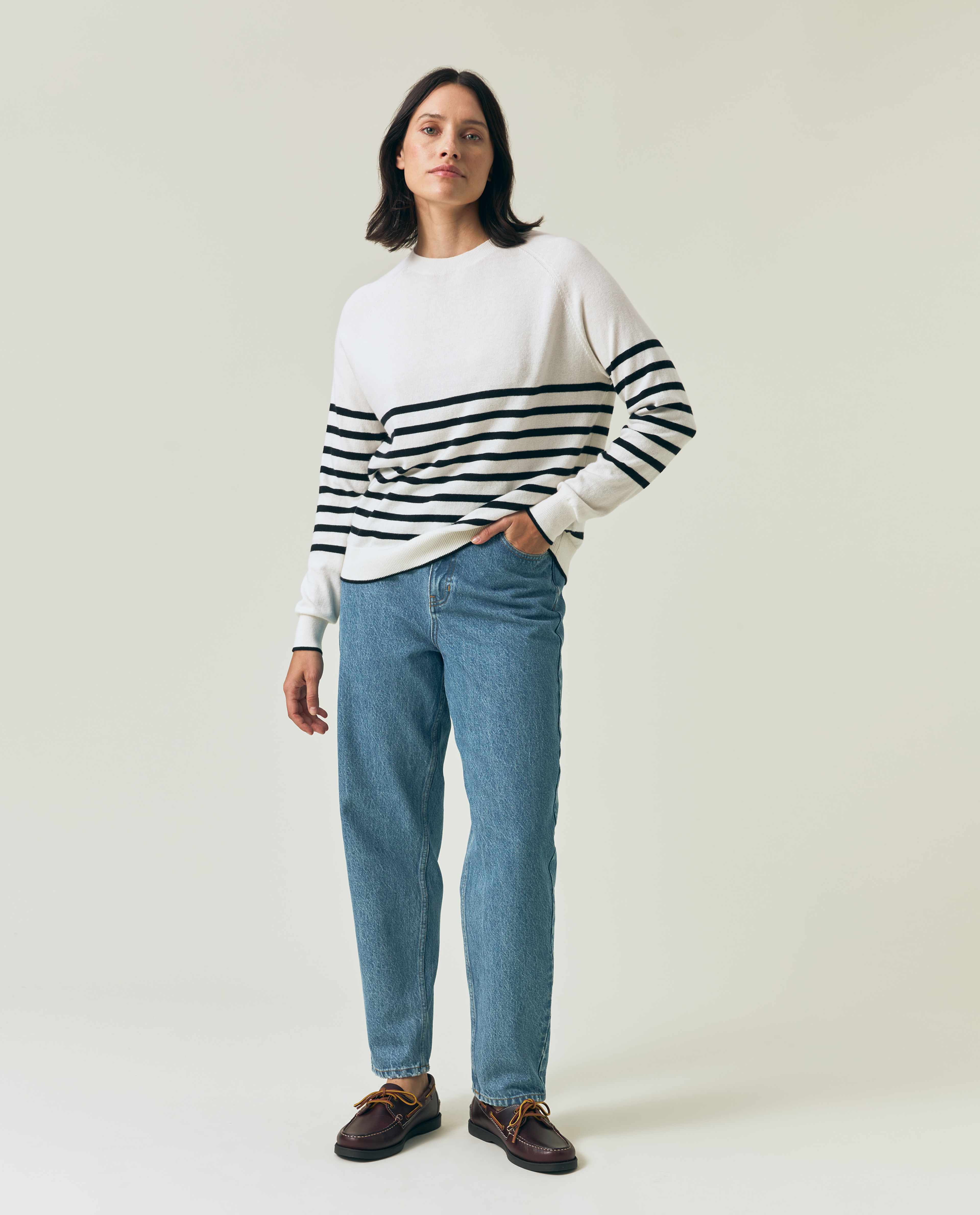 Cashmere Blend Raglan Sweater
