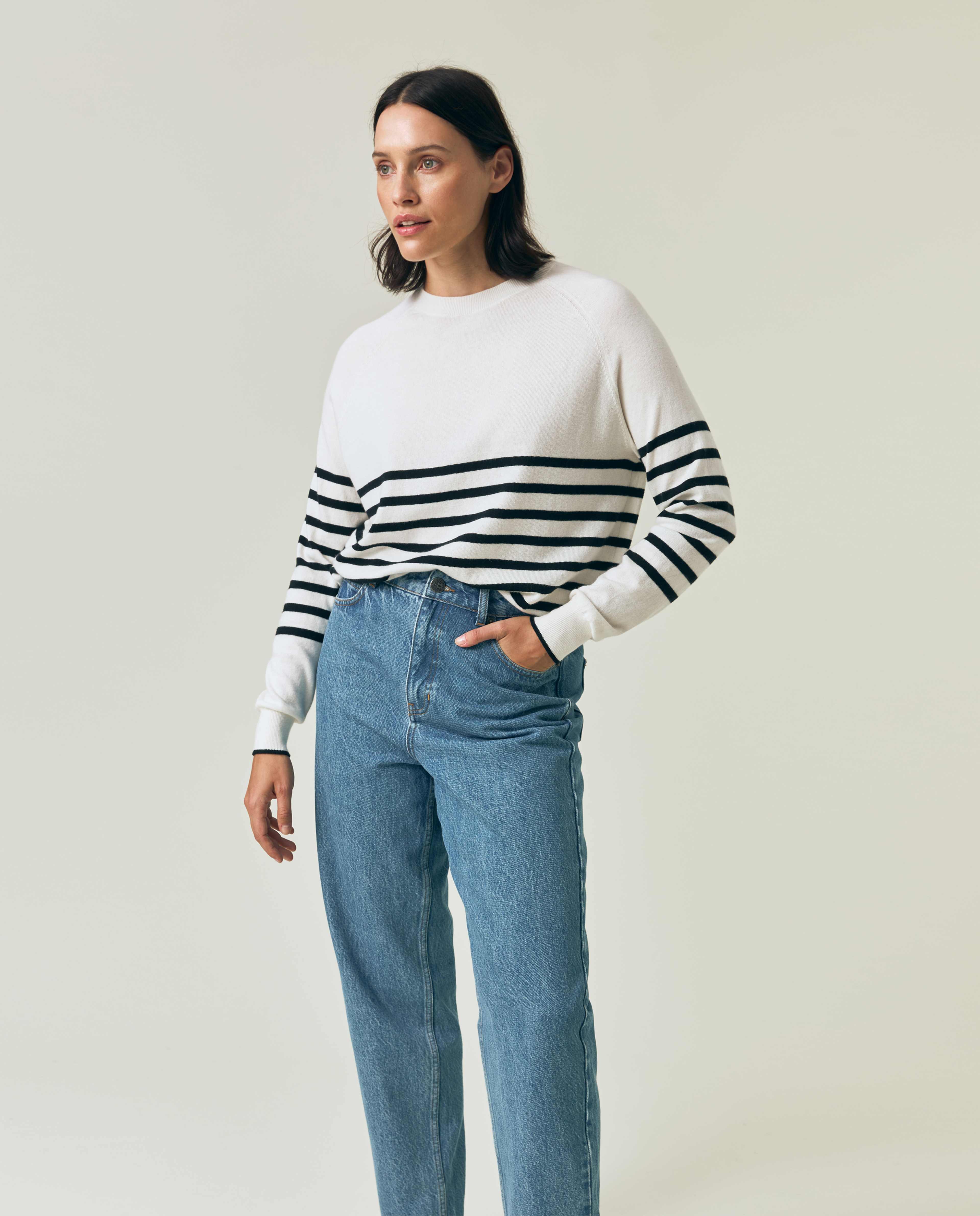 Cashmere Blend Raglan Sweater